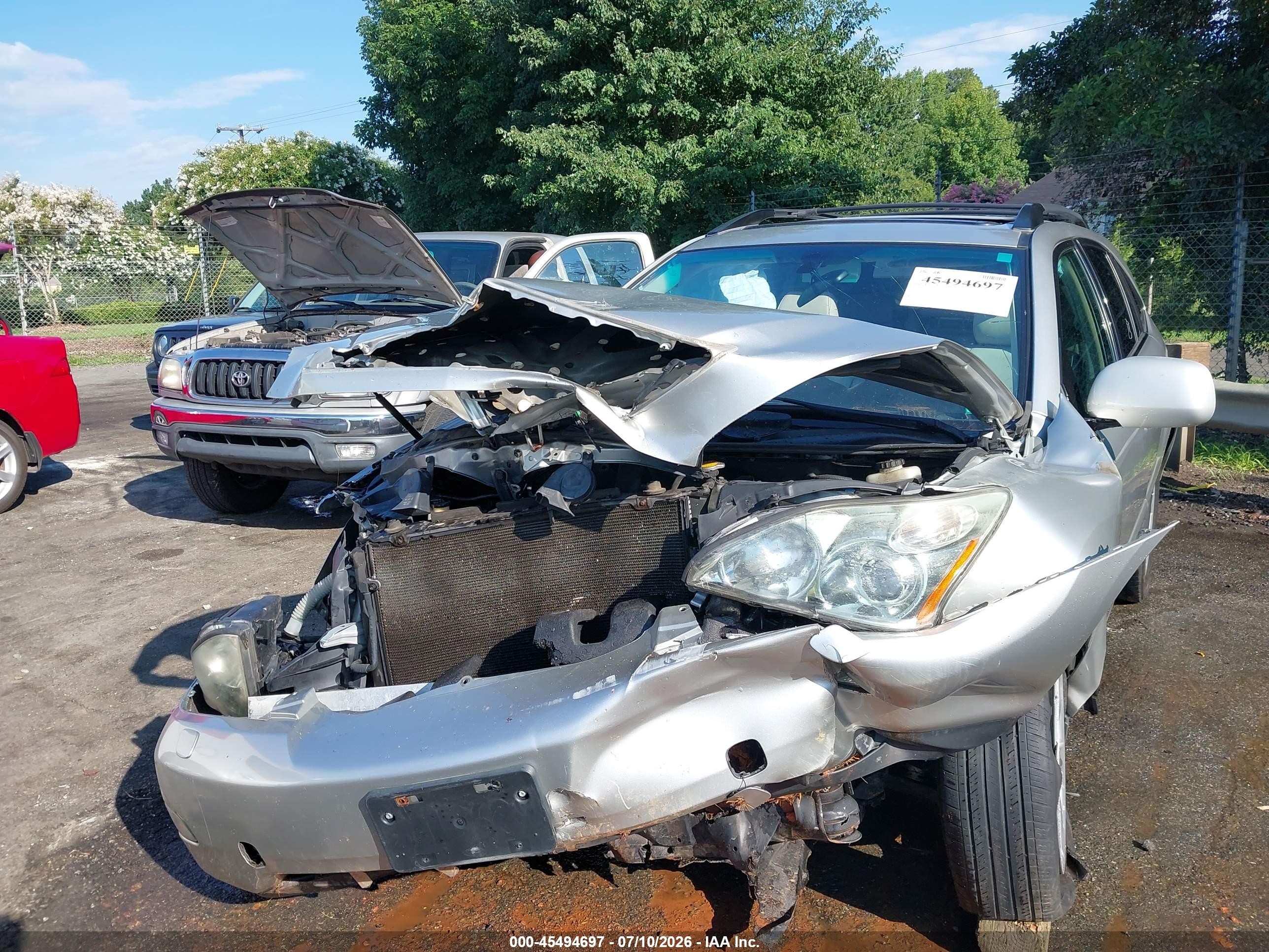 2008 Lexus Rx 350   Silver vin: 2T2HK31U08C053102
