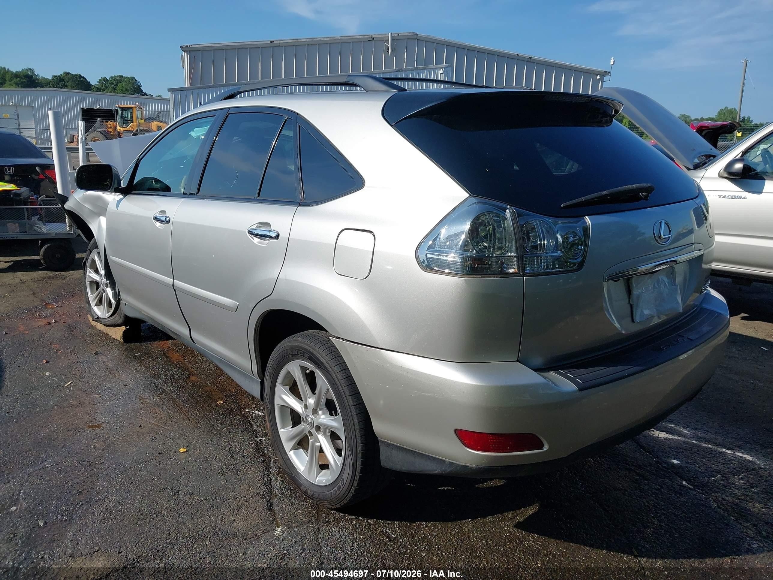 2008 Lexus Rx 350   Silver vin: 2T2HK31U08C053102