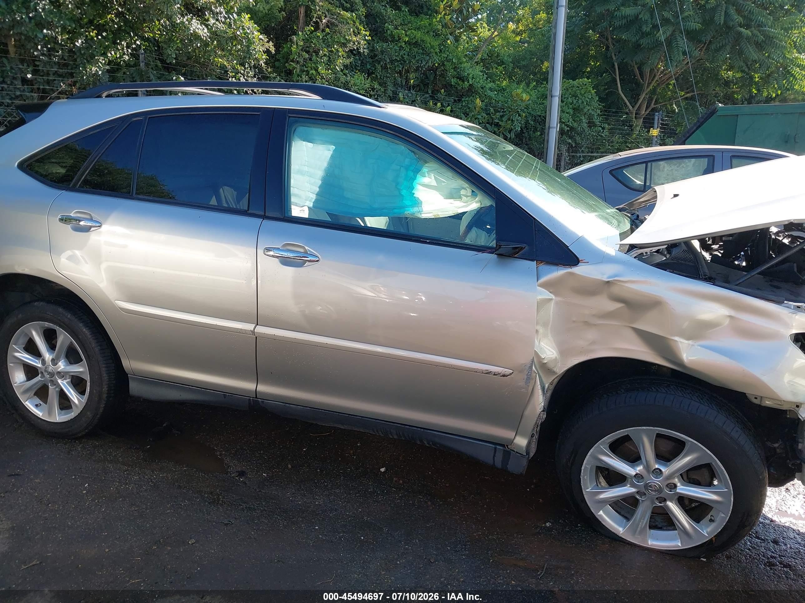 2008 Lexus Rx 350   Silver vin: 2T2HK31U08C053102
