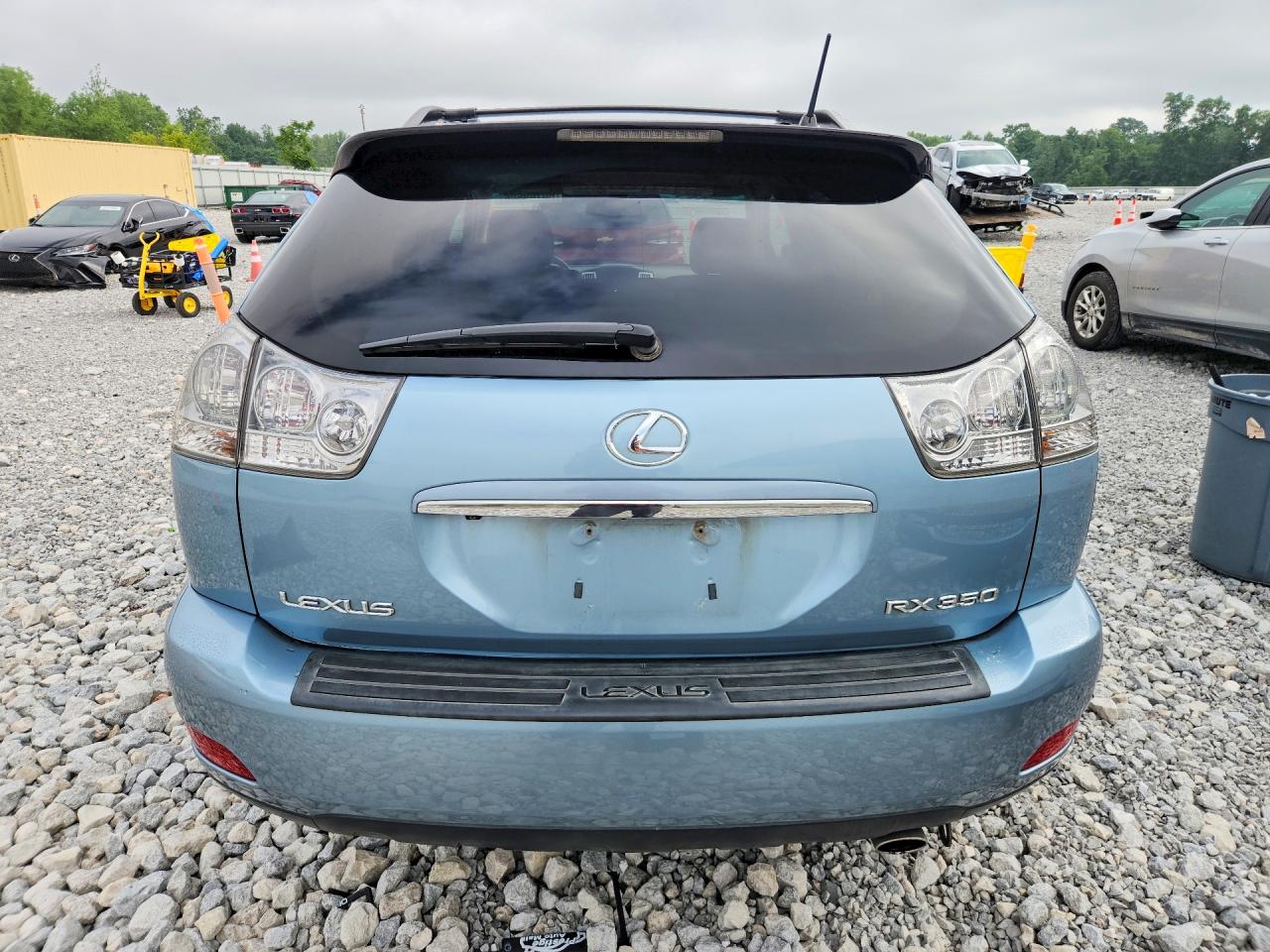 2008 Lexus Rx 350 Blue vin: 2T2HK31U08C063595