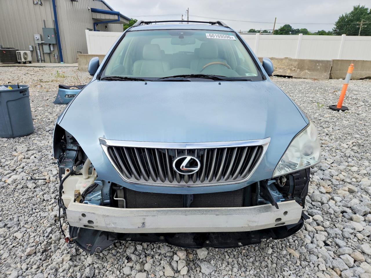 2008 Lexus Rx 350 Blue vin: 2T2HK31U08C063595