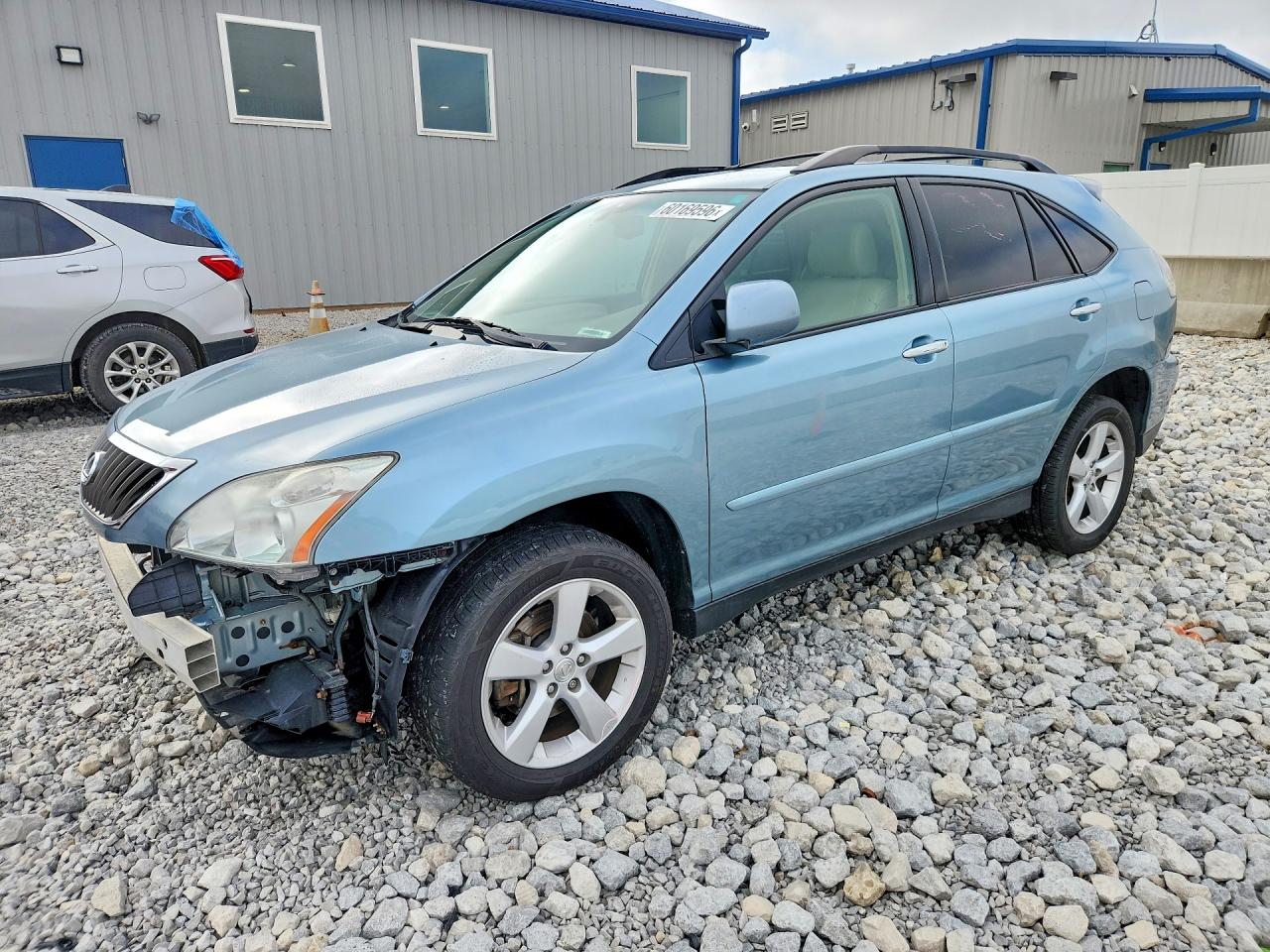 2008 Lexus Rx 350 Blue vin: 2T2HK31U08C063595