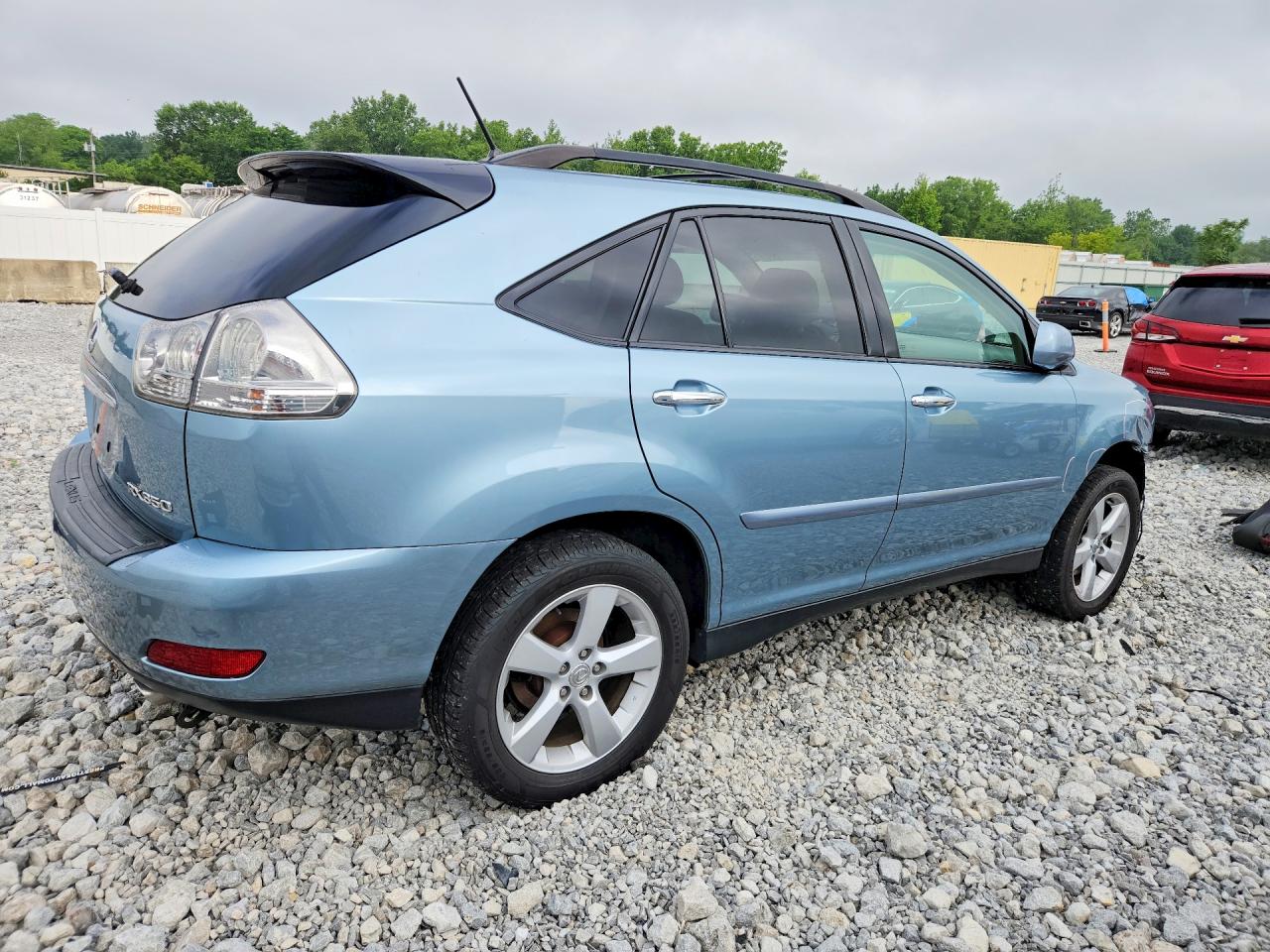 2008 Lexus Rx 350 Blue vin: 2T2HK31U08C063595