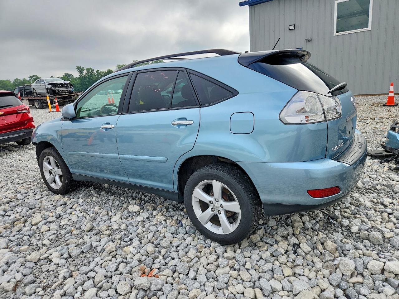2008 Lexus Rx 350 Blue vin: 2T2HK31U08C063595