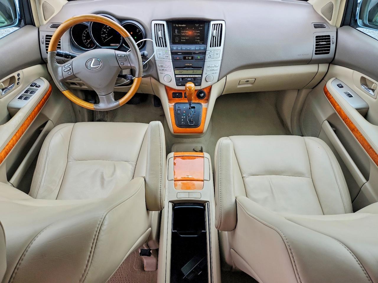 2008 Lexus Rx 350 Blue vin: 2T2HK31U08C063595