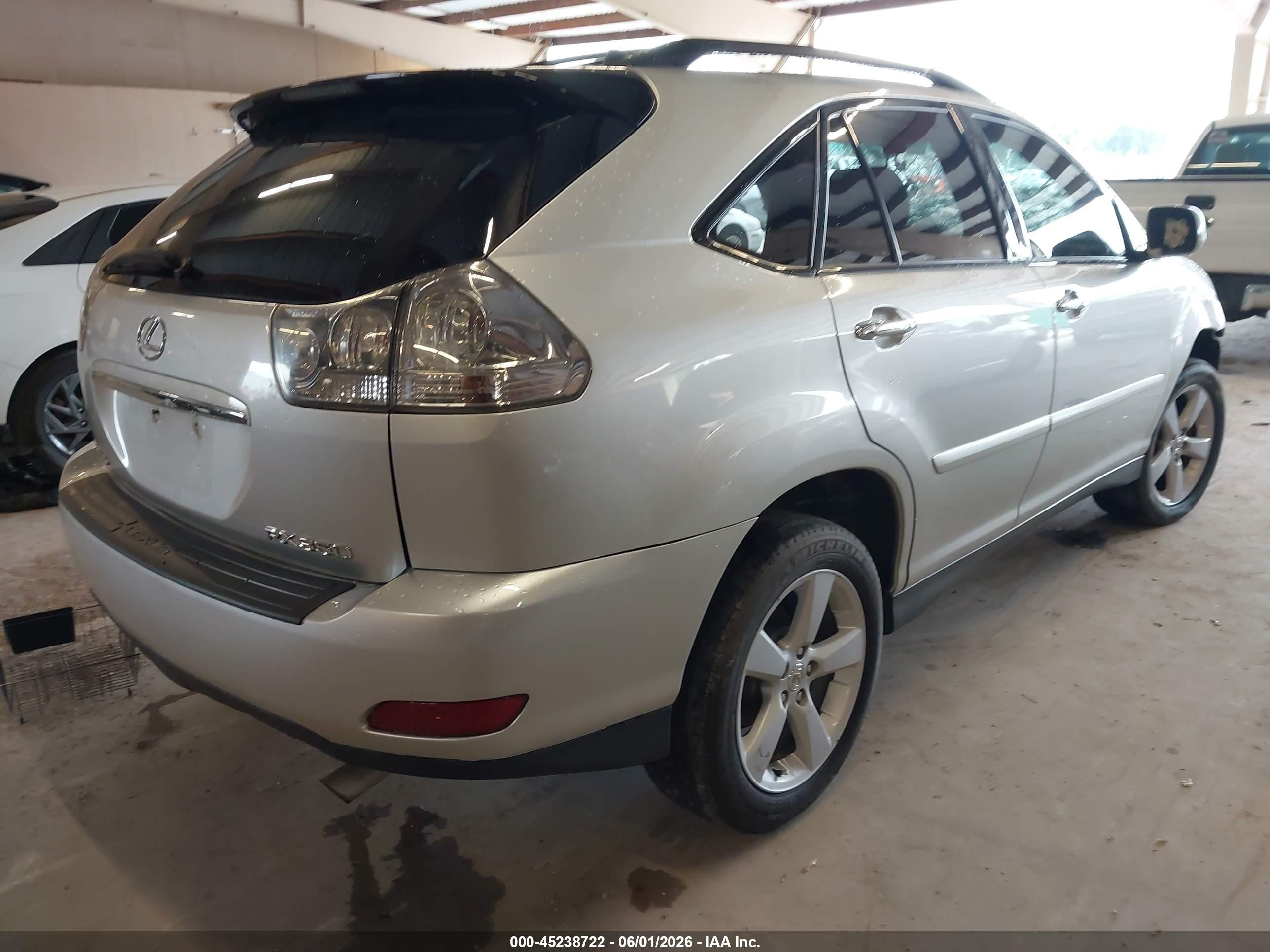 2008 Lexus Rx 350 Silver vin: 2T2HK31U08C065671