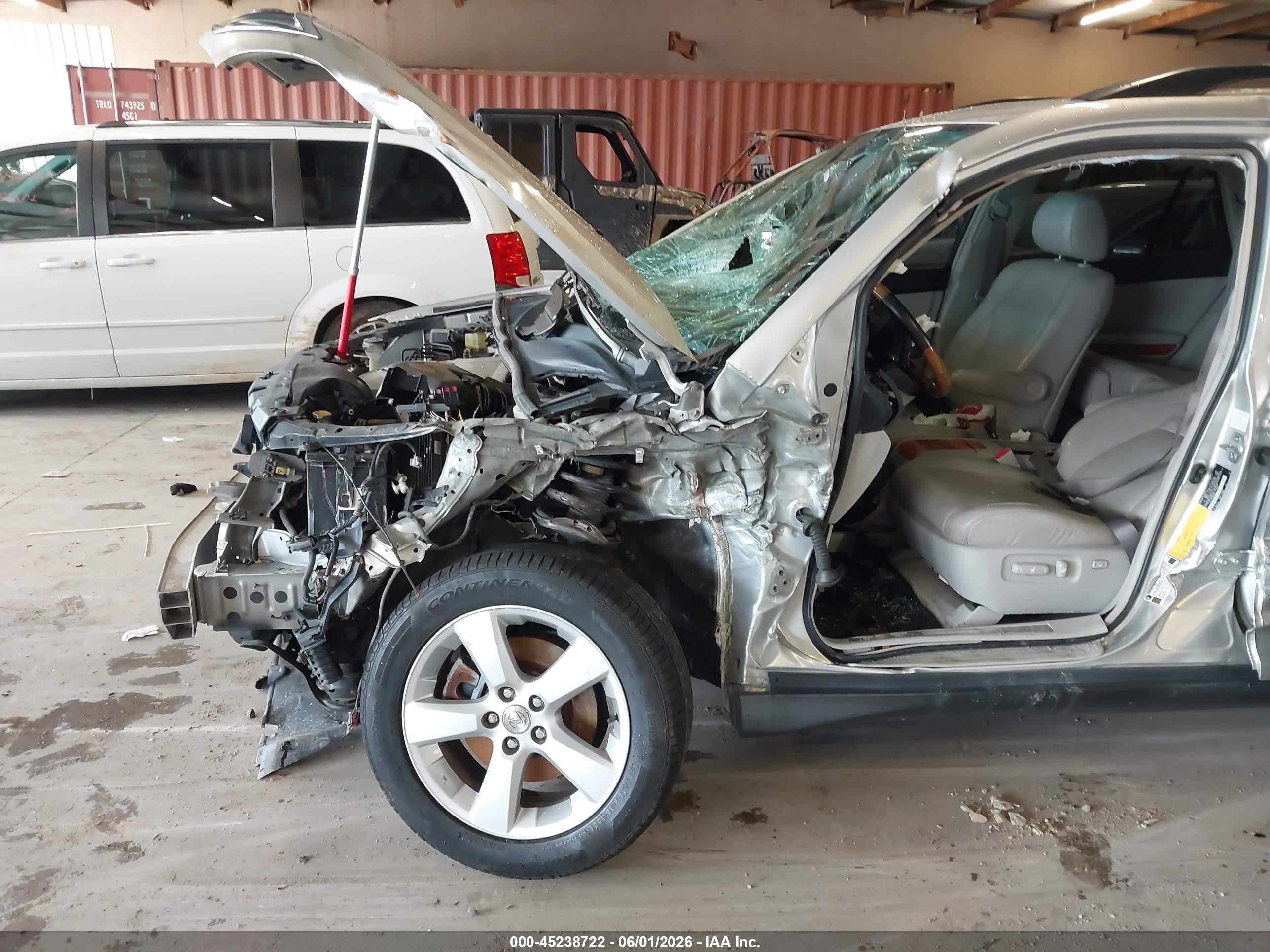 2008 Lexus Rx 350 Silver vin: 2T2HK31U08C065671