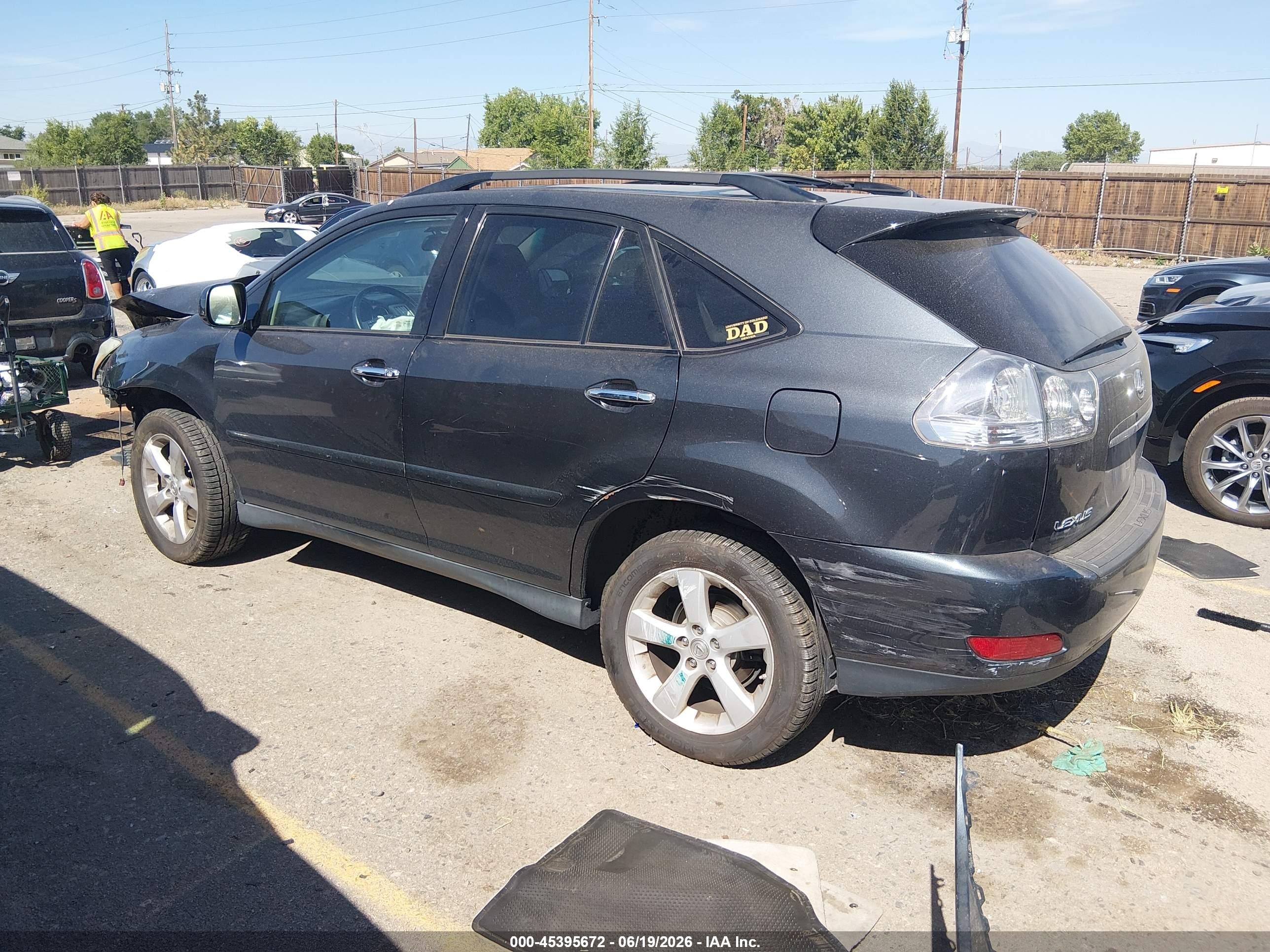 2008 Lexus Rx 350   Gray vin: 2T2HK31U08C079943