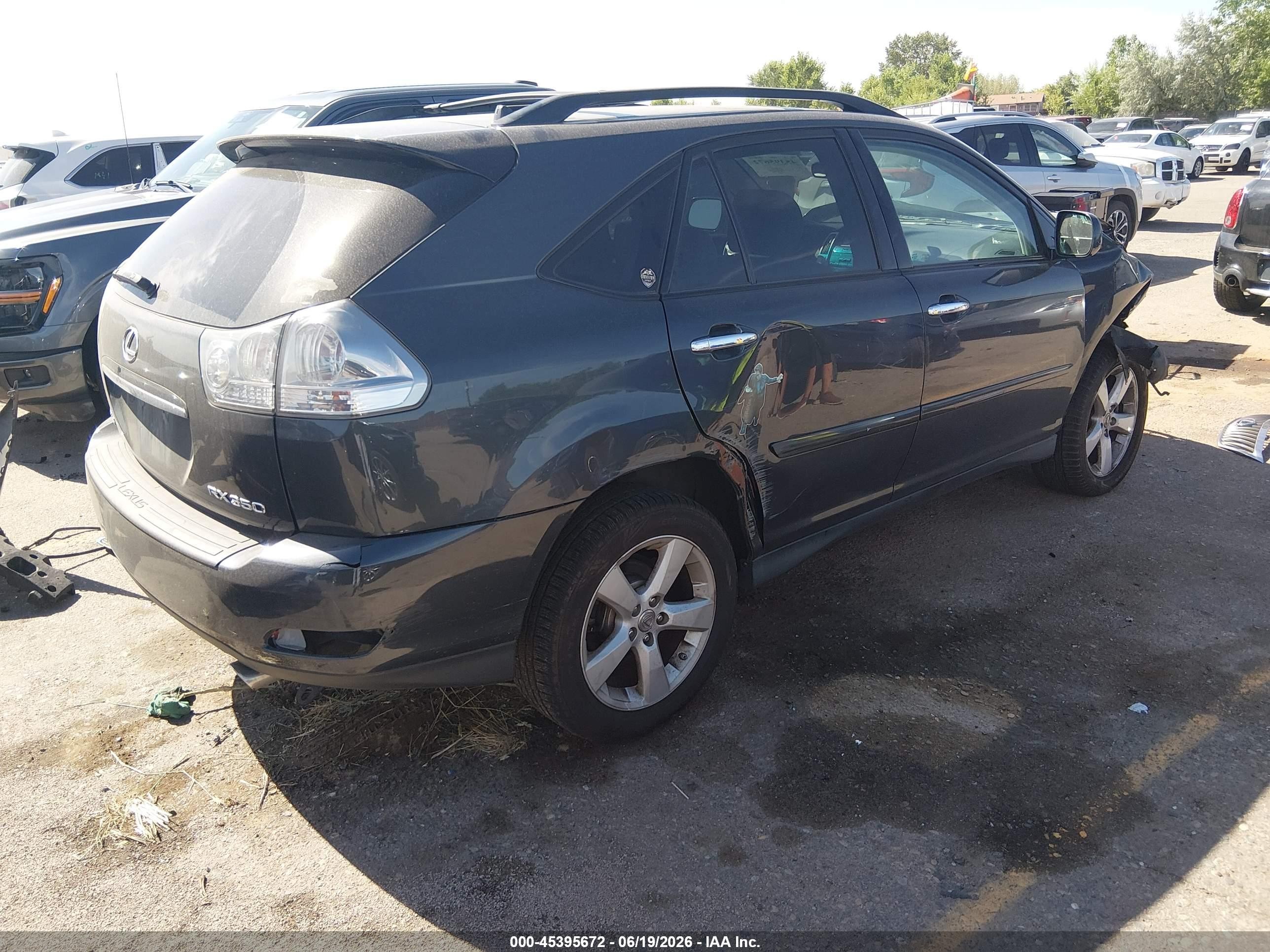 2008 Lexus Rx 350   Gray vin: 2T2HK31U08C079943
