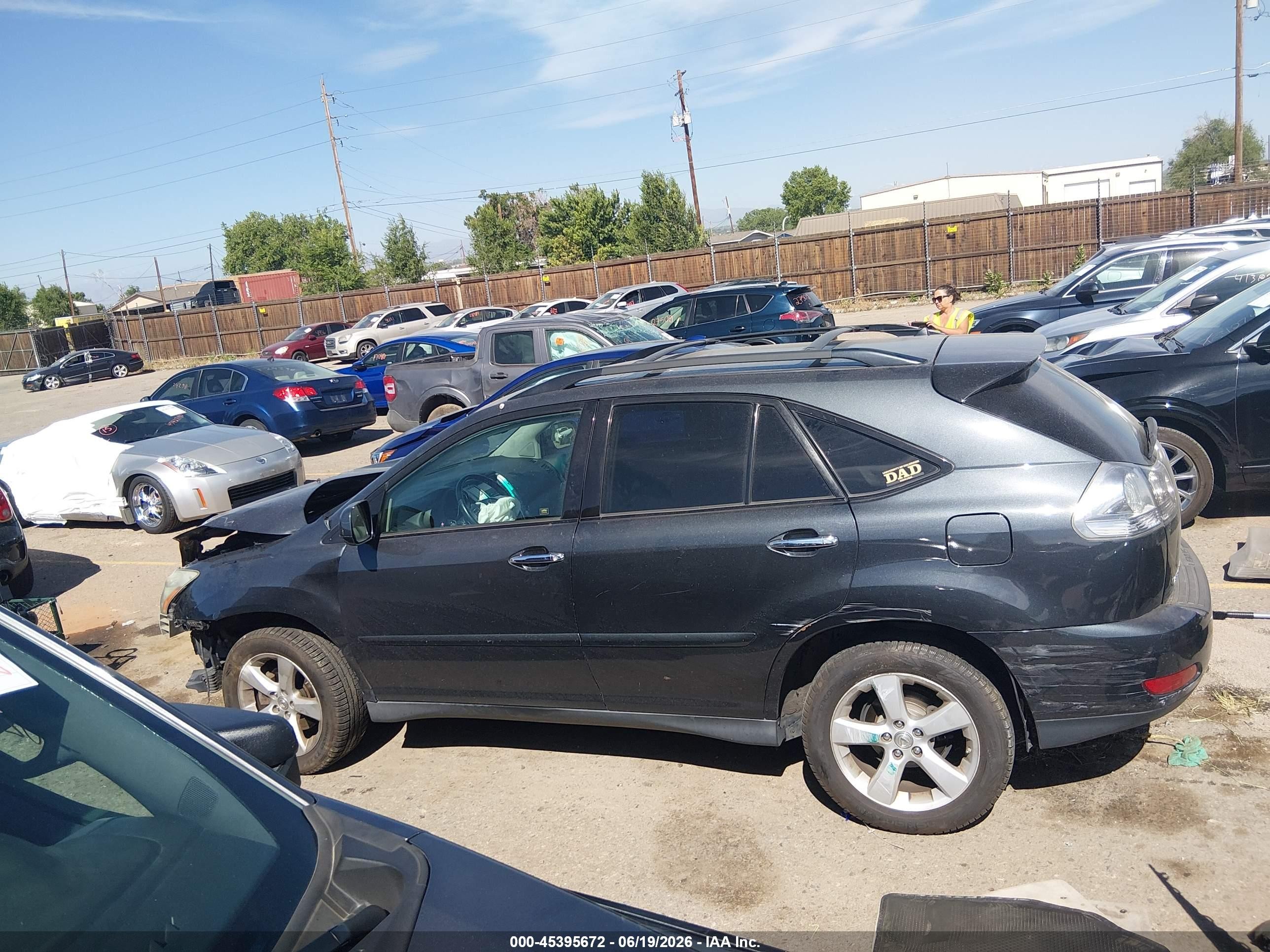 2008 Lexus Rx 350   Gray vin: 2T2HK31U08C079943