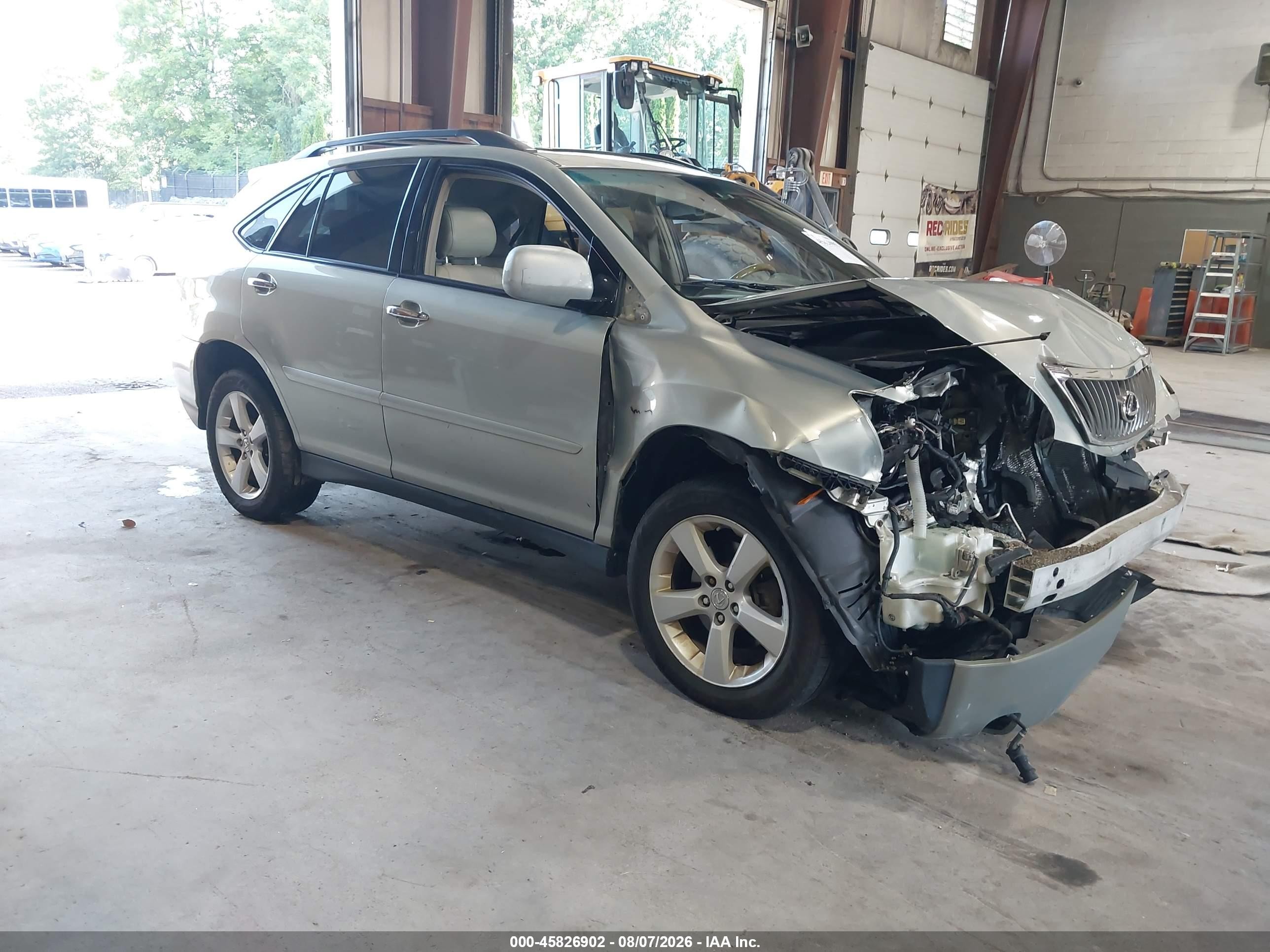 2008 Lexus Rx 350   Gray vin: 2T2HK31U08C083197