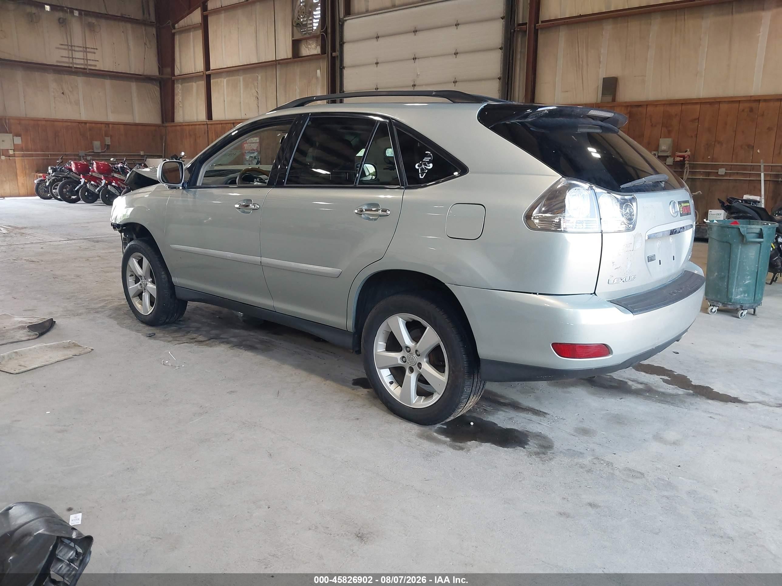 2008 Lexus Rx 350   Gray vin: 2T2HK31U08C083197