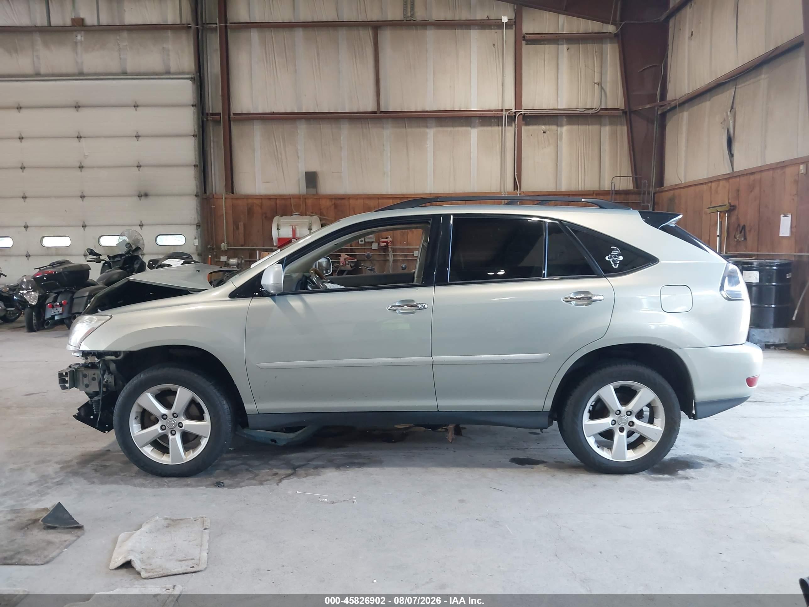 2008 Lexus Rx 350   Gray vin: 2T2HK31U08C083197