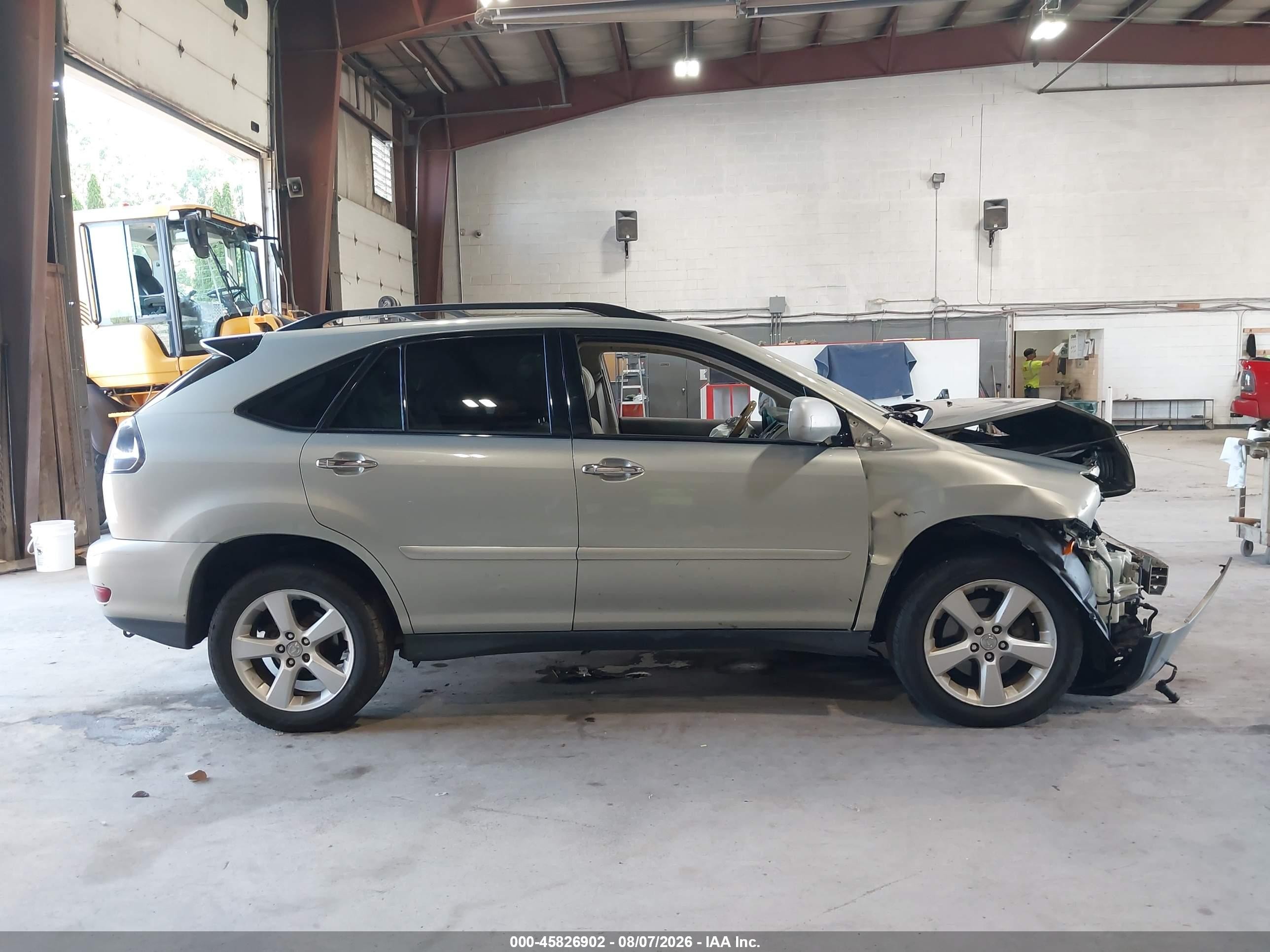 2008 Lexus Rx 350   Gray vin: 2T2HK31U08C083197