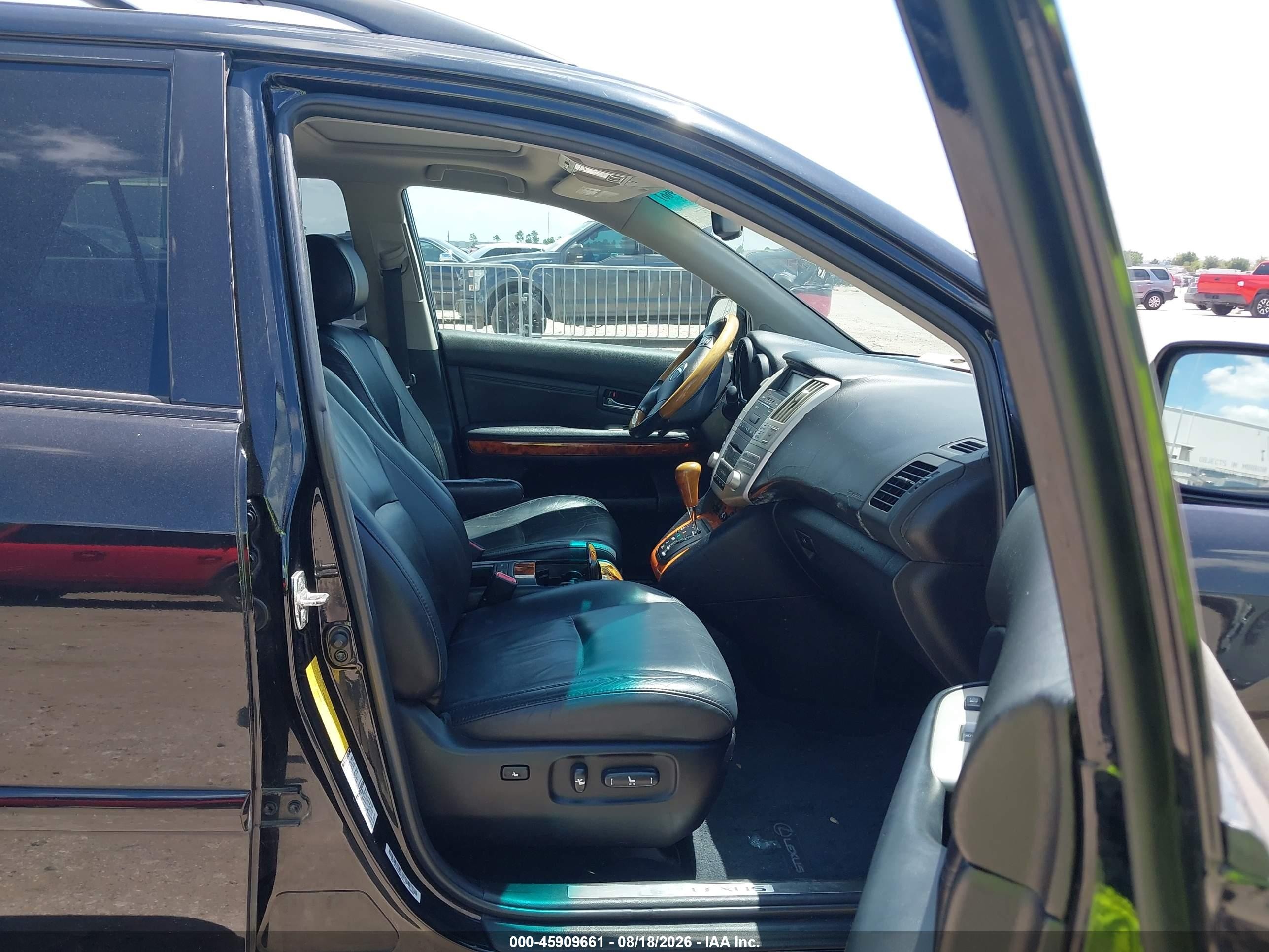 2009 Lexus Rx 350 Black vin: 2T2HK31U09C096873