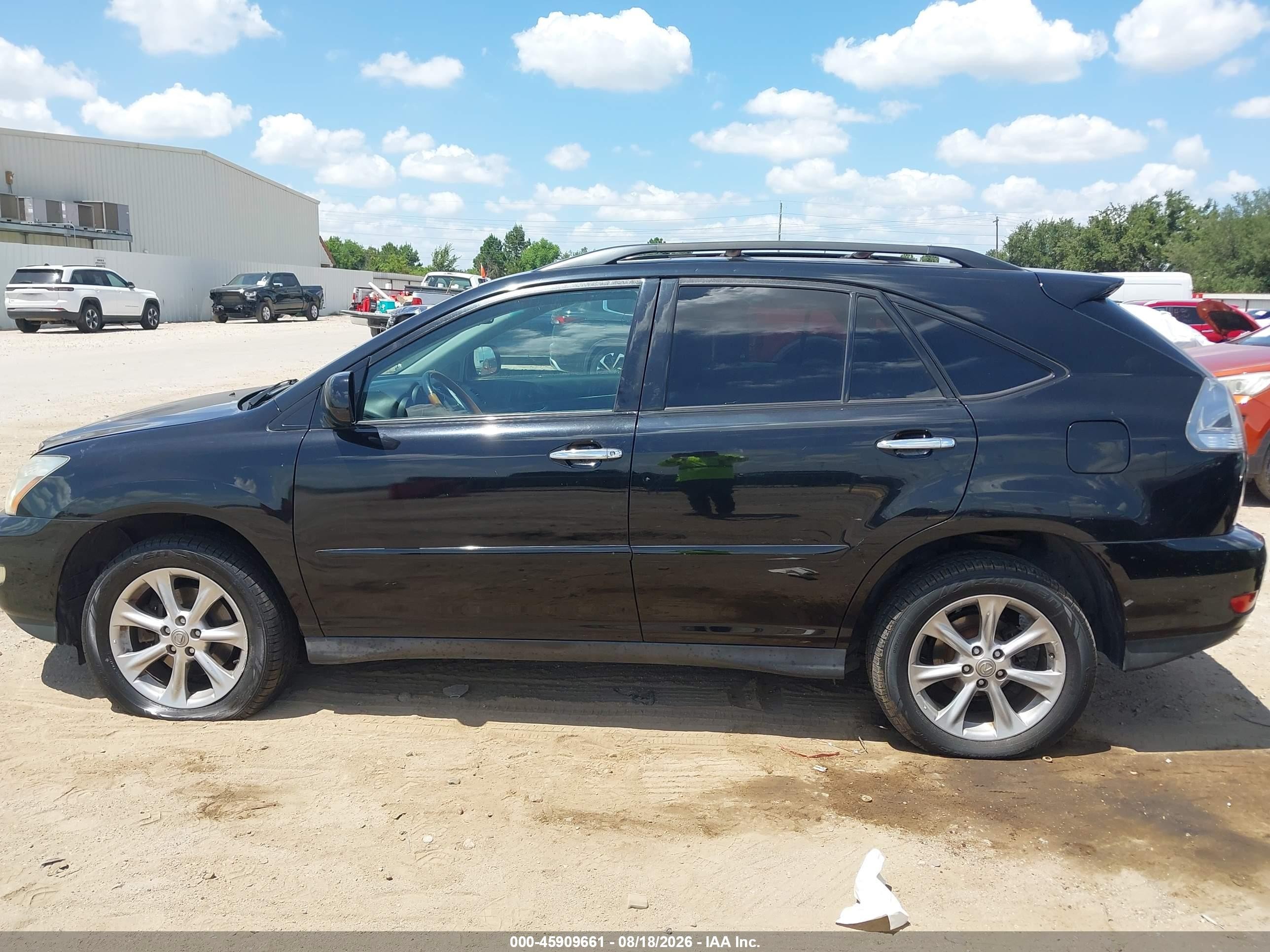 2009 Lexus Rx 350 Black vin: 2T2HK31U09C096873