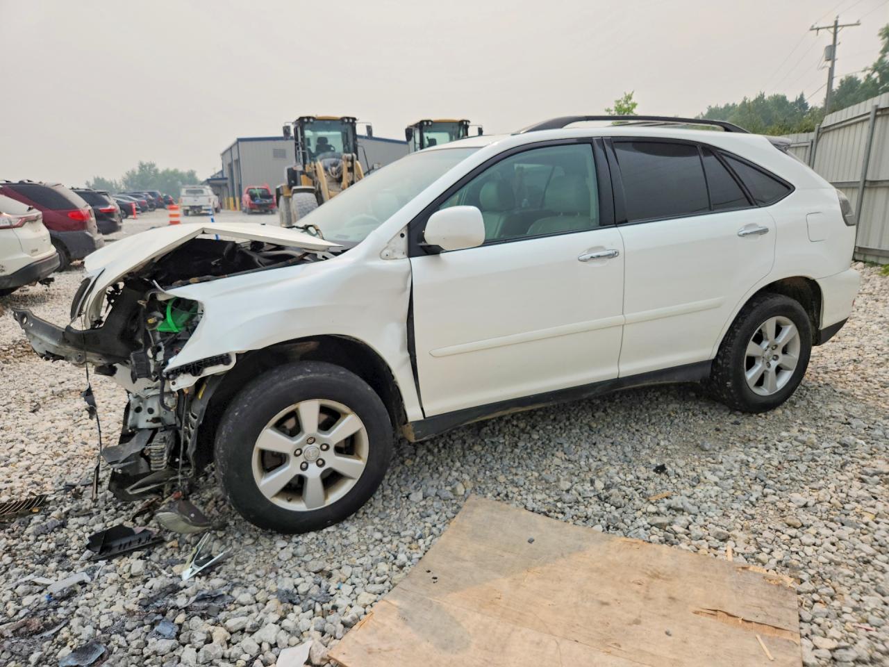 2009 Lexus Rx 350 White vin: 2T2HK31U09C101165