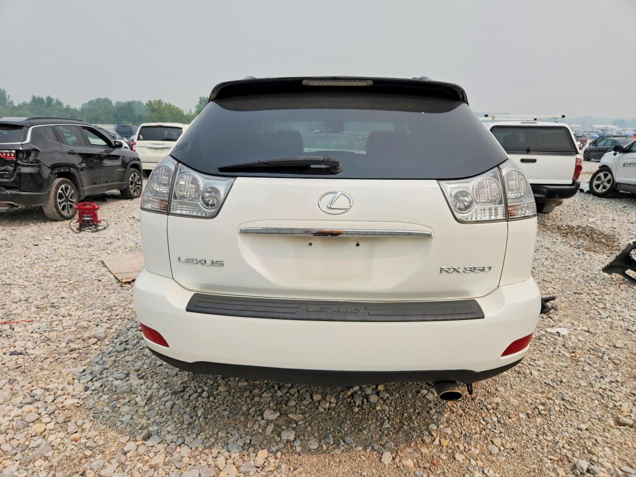 2009 Lexus Rx 350 Белый vin: 2T2HK31U09C101165