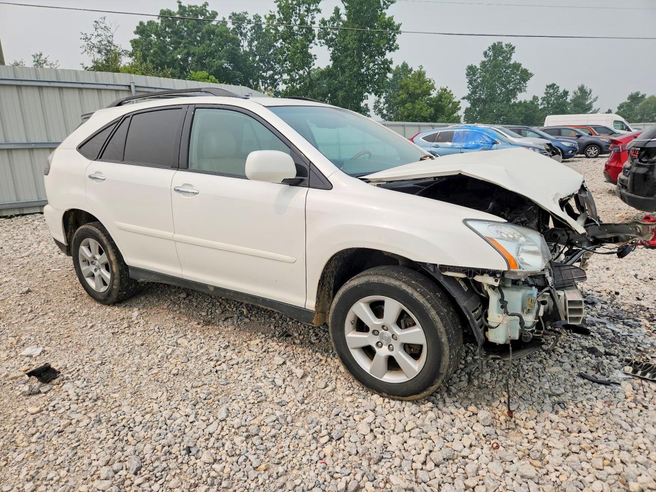 2009 Lexus Rx 350 Белый vin: 2T2HK31U09C101165