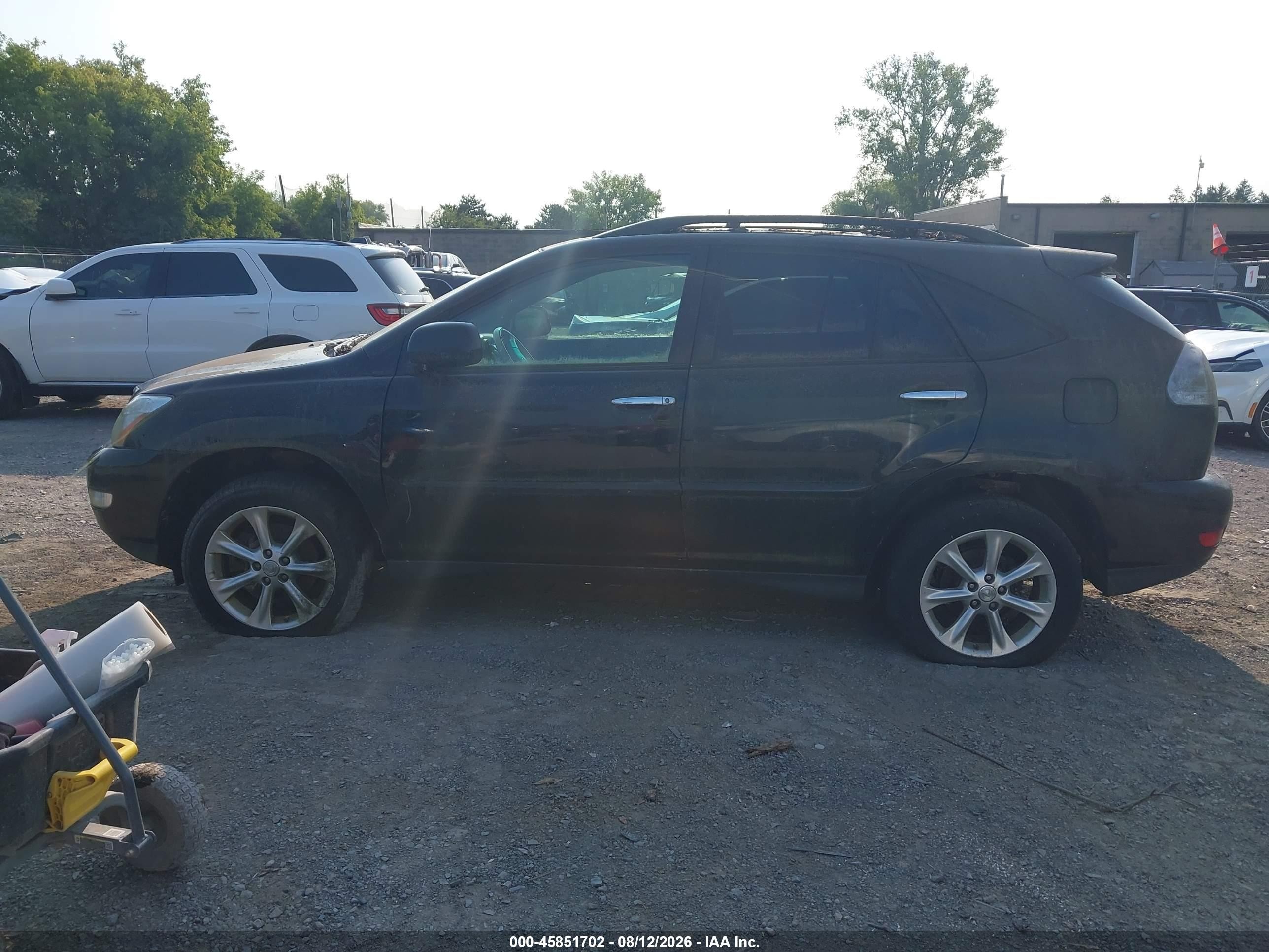 2009 Lexus Rx 350   Black vin: 2T2HK31U09C103305