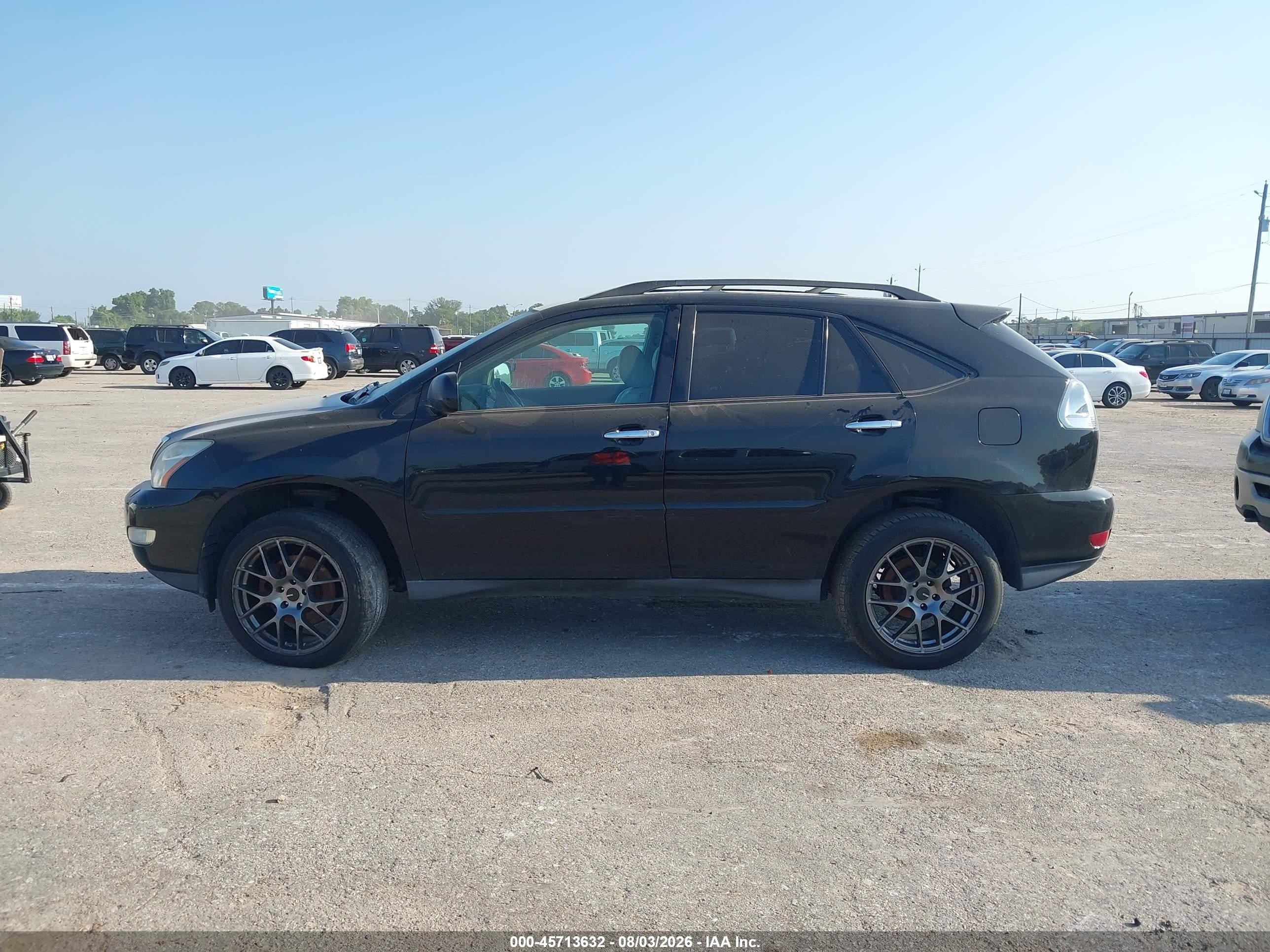 2009 Lexus Rx 350   Black vin: 2T2HK31U09C105605