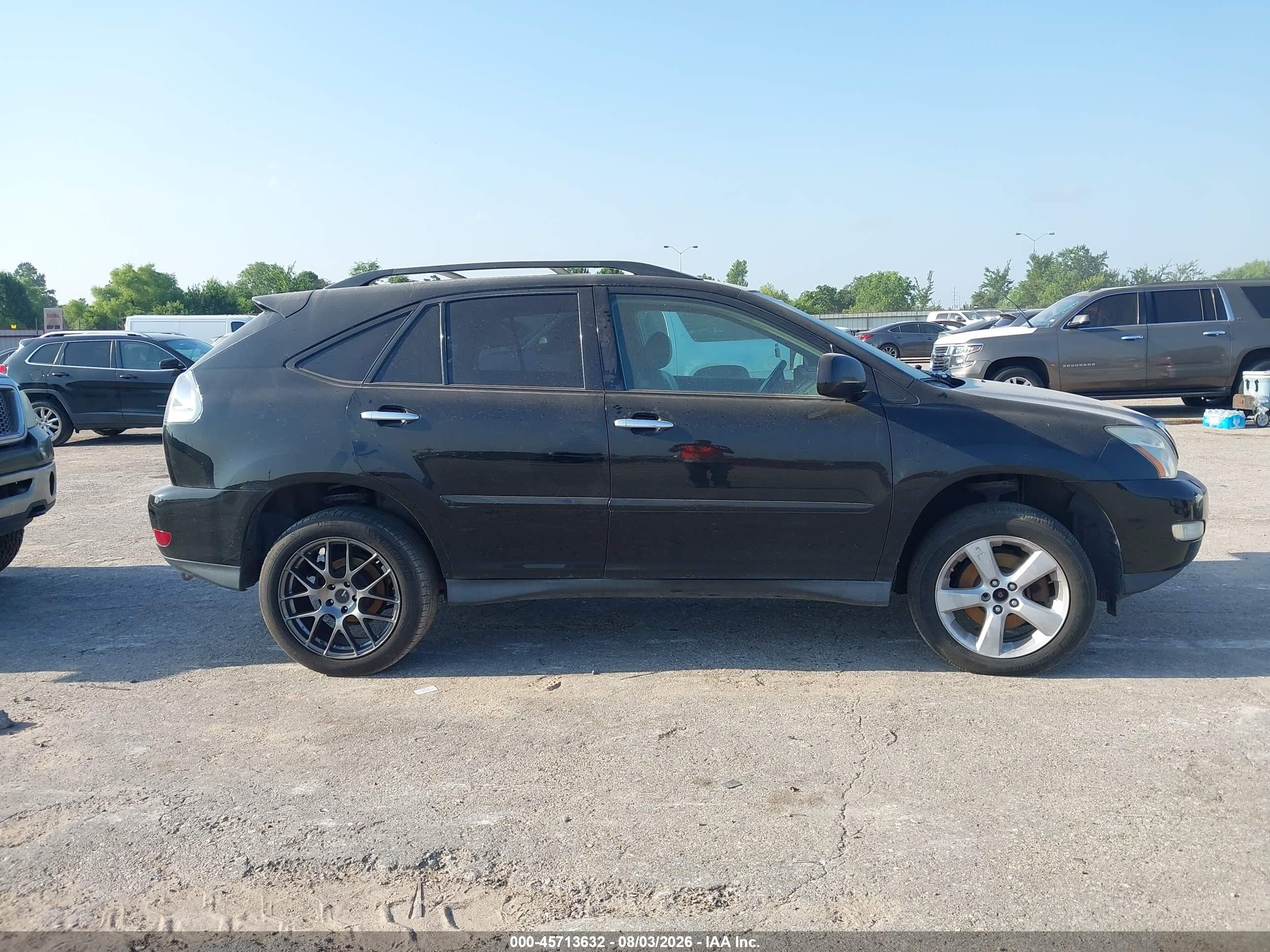 2009 Lexus Rx 350   Black vin: 2T2HK31U09C105605