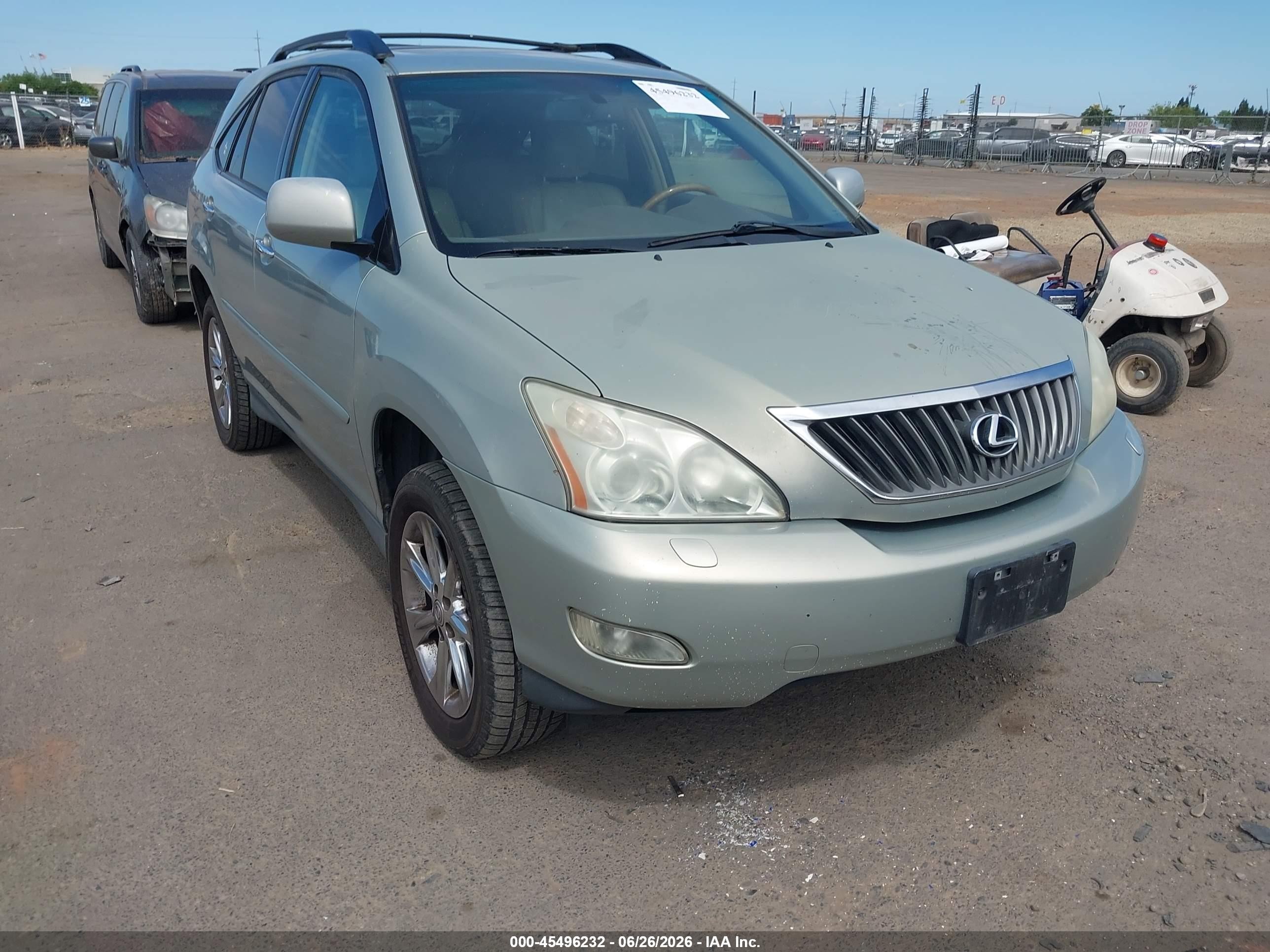 2009 Lexus Rx 350   White vin: 2T2HK31U09C106737