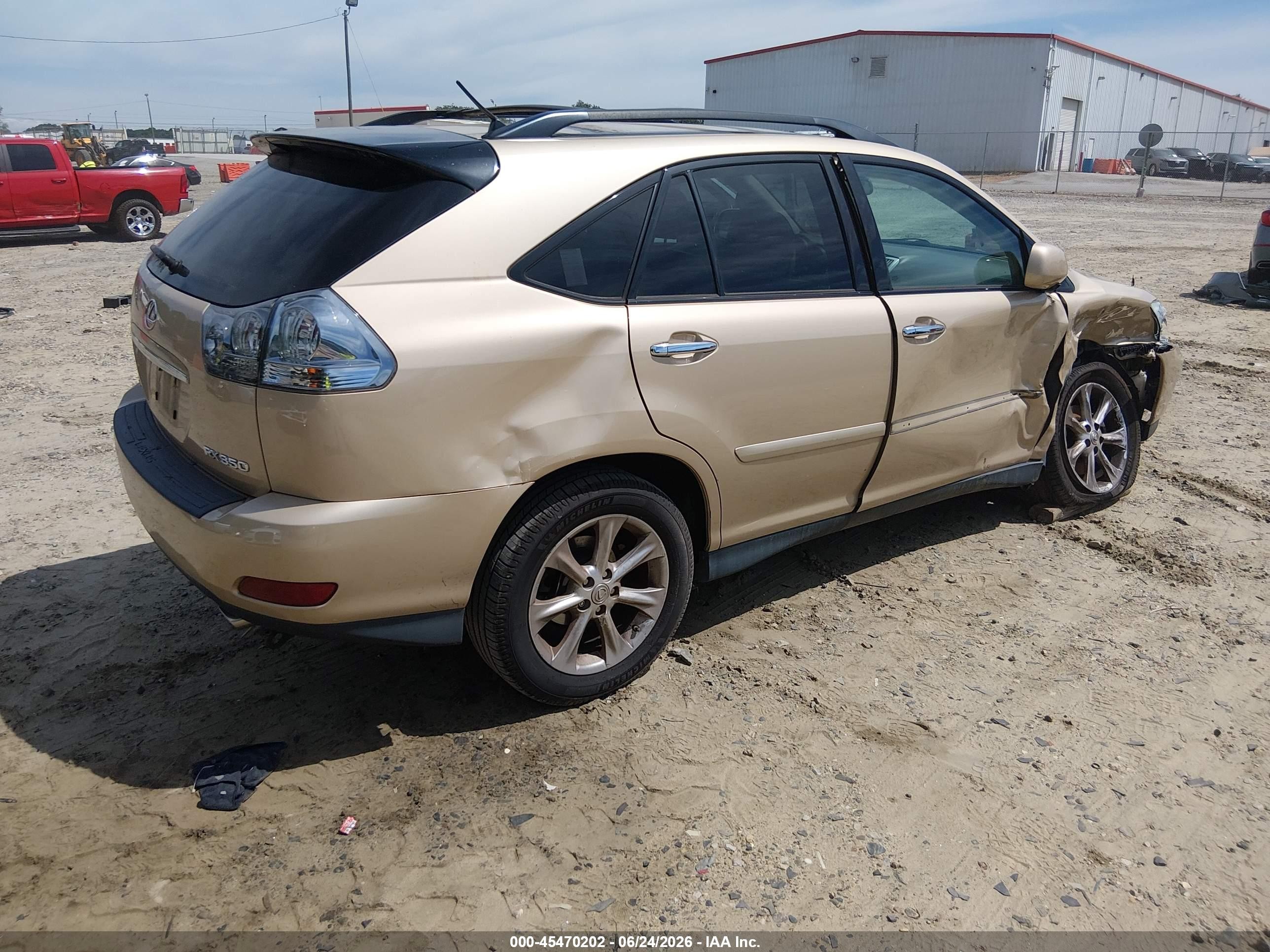 2009 Lexus Rx 350   Gold vin: 2T2HK31U09C109556