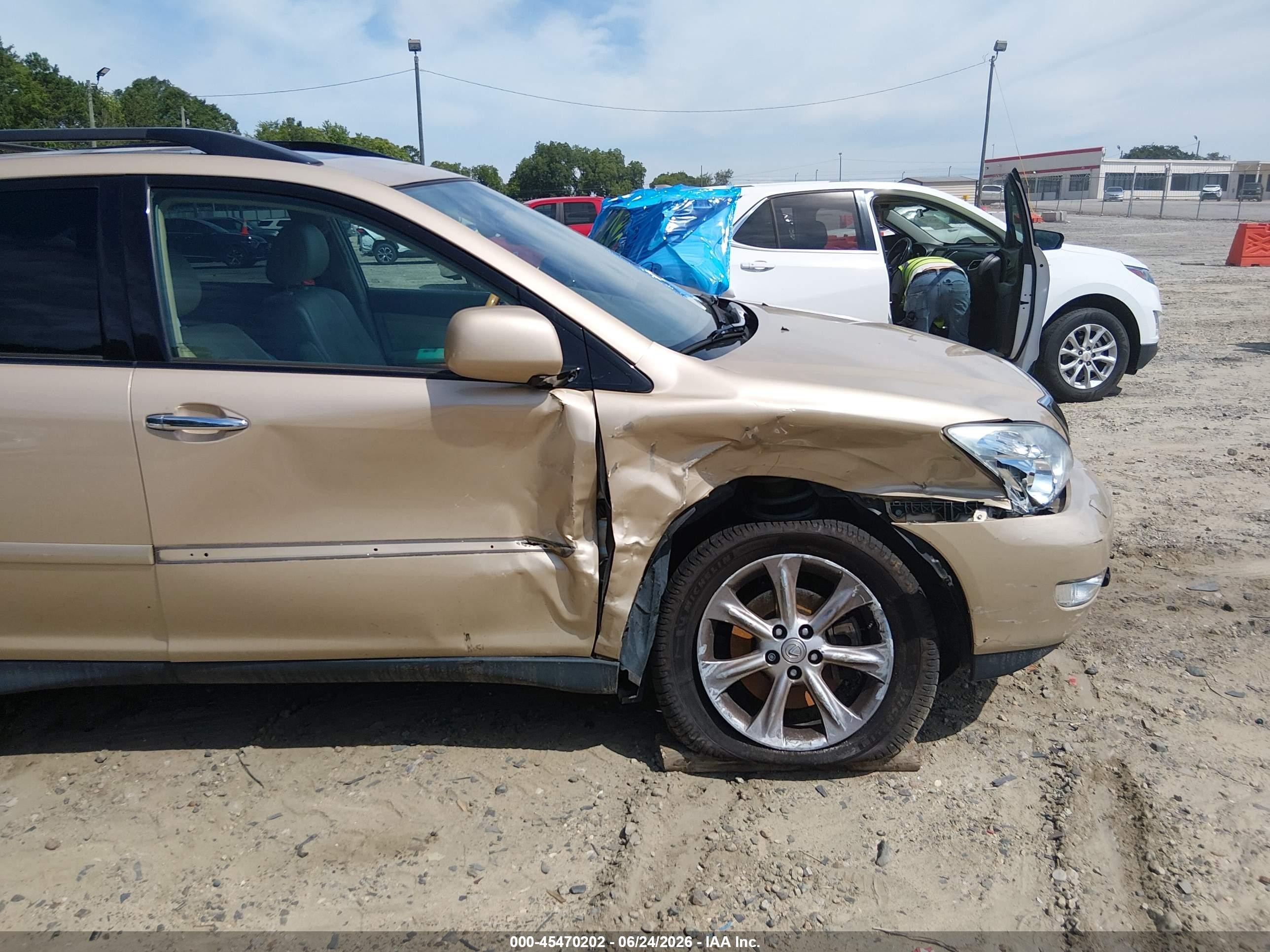 2009 Lexus Rx 350   Gold vin: 2T2HK31U09C109556