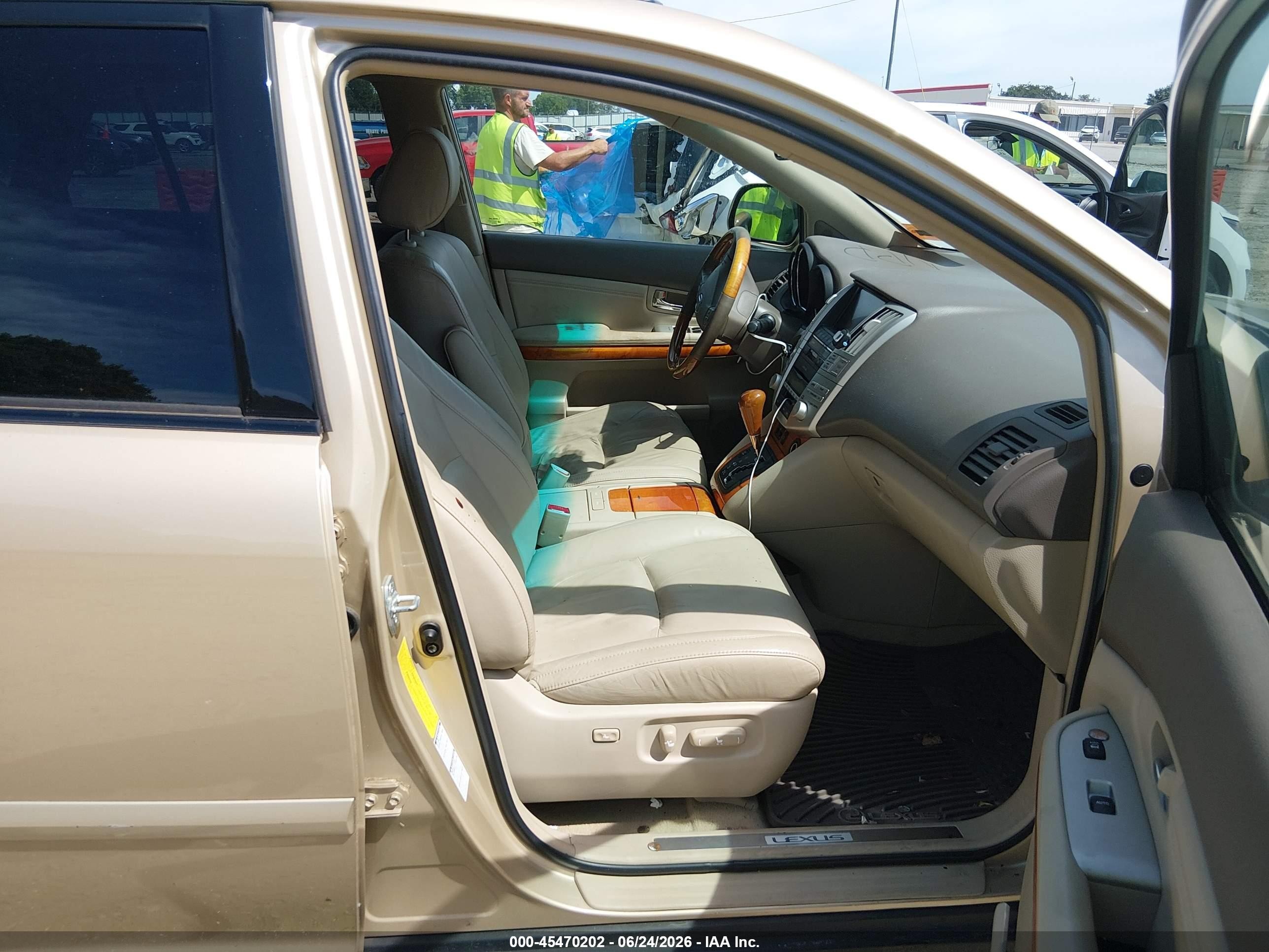 2009 Lexus Rx 350   Gold vin: 2T2HK31U09C109556