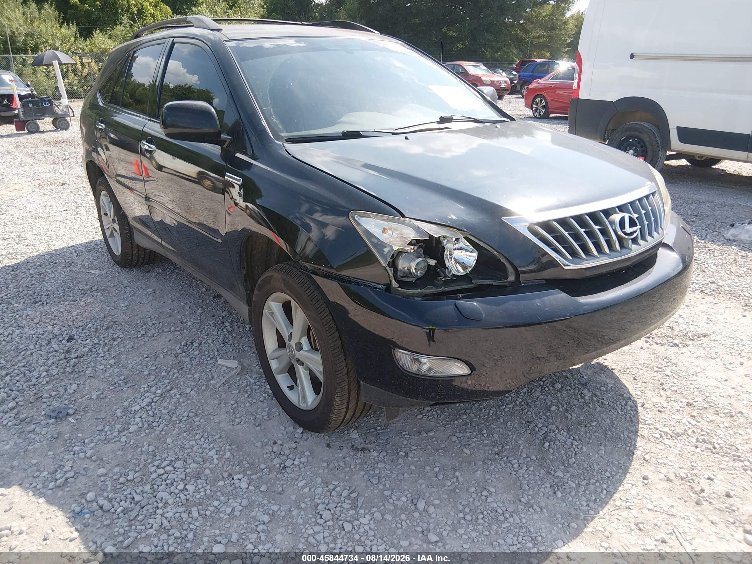 2009 Lexus Rx 350 Black vin: 2T2HK31U09C114790