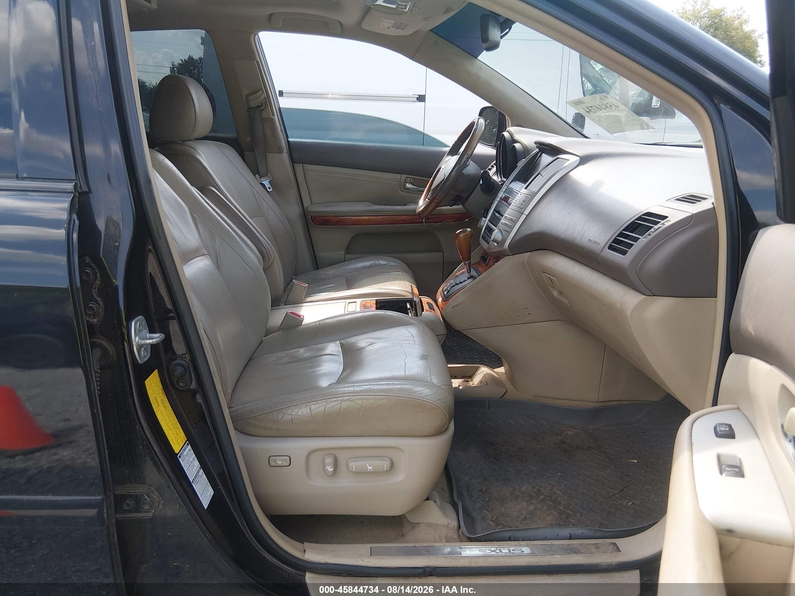 2009 Lexus Rx 350 Black vin: 2T2HK31U09C114790