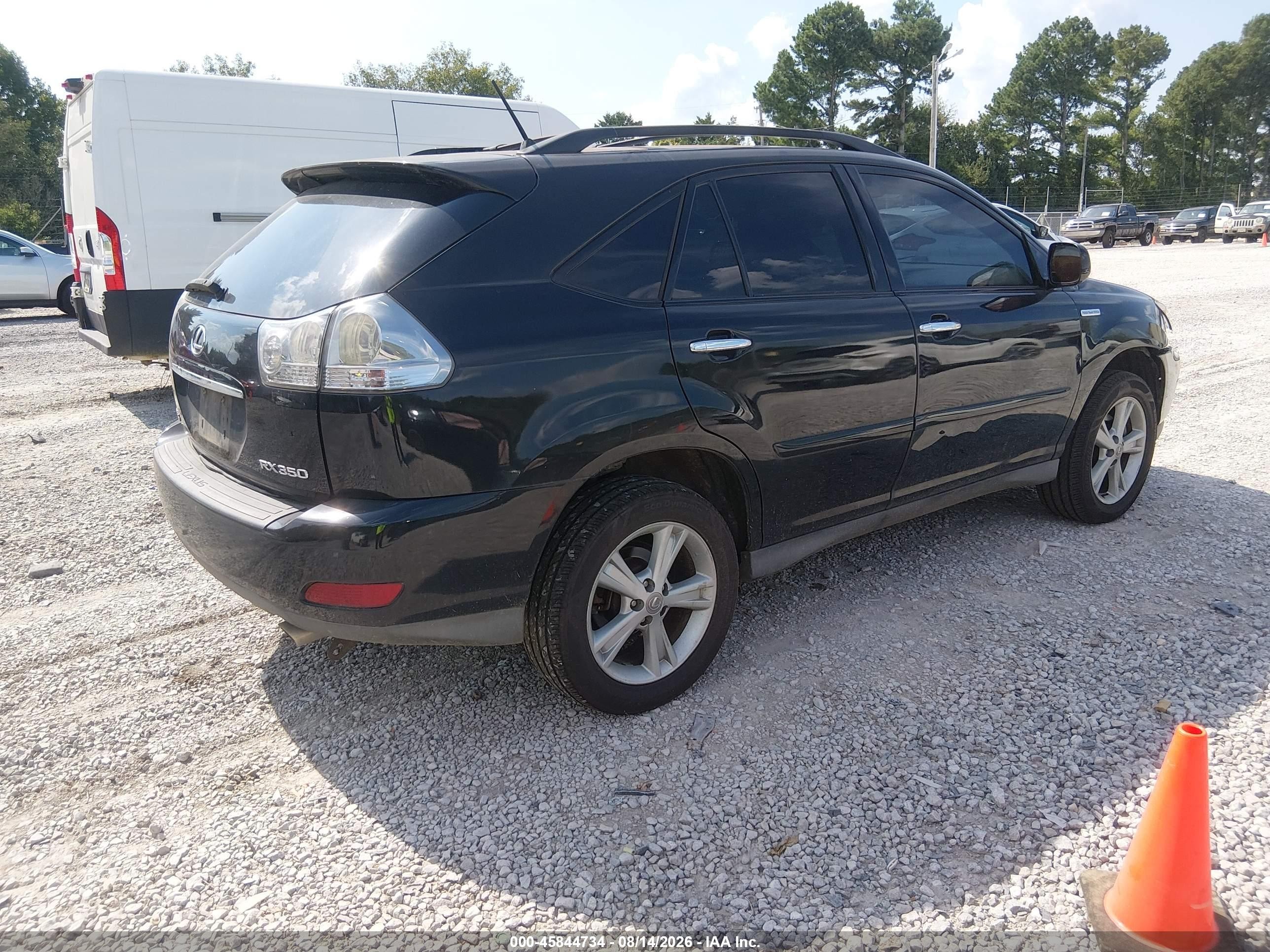 2009 Lexus Rx 350 Black vin: 2T2HK31U09C114790