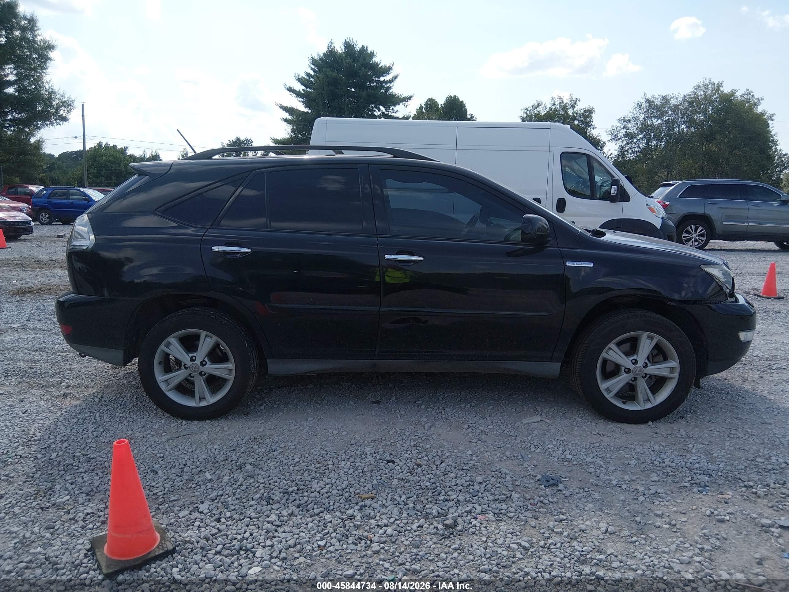 2009 Lexus Rx 350 Black vin: 2T2HK31U09C114790