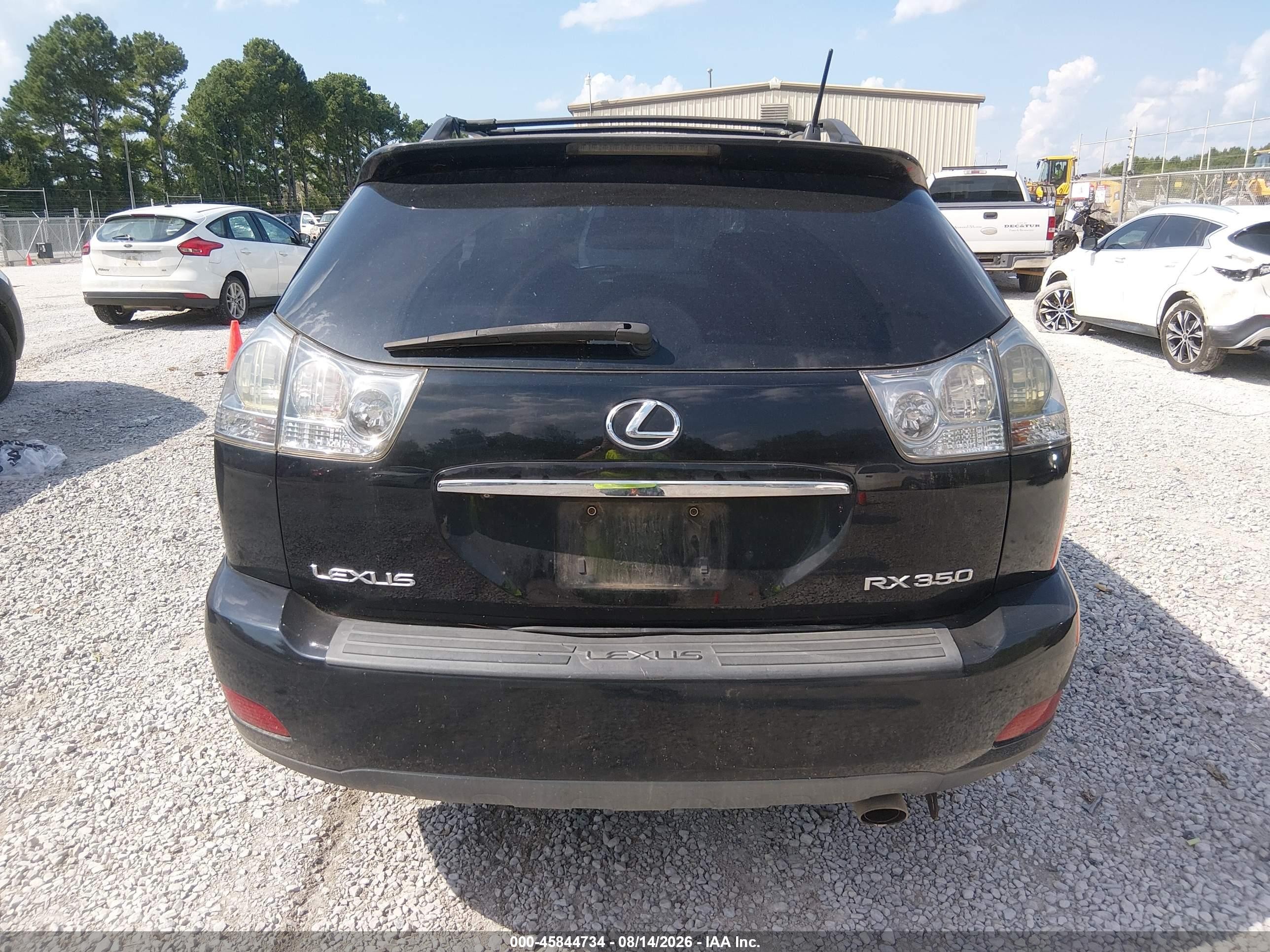 2009 Lexus Rx 350 Black vin: 2T2HK31U09C114790