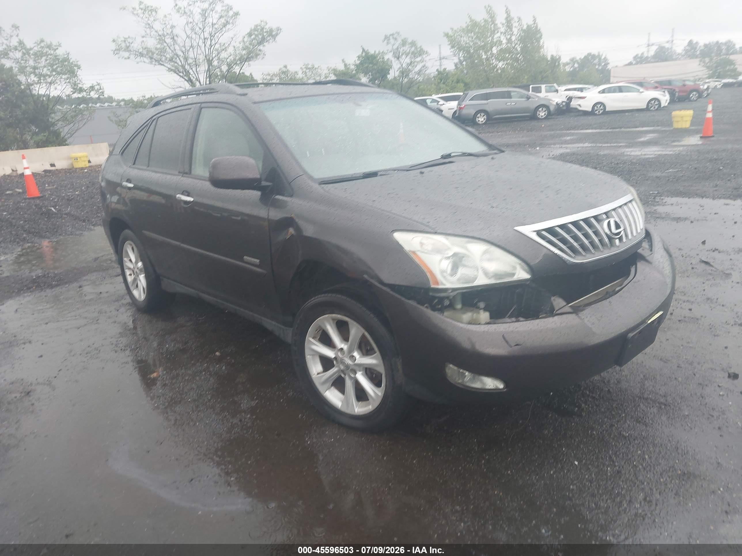 2009 Lexus Rx 350   Black vin: 2T2HK31U09C121772