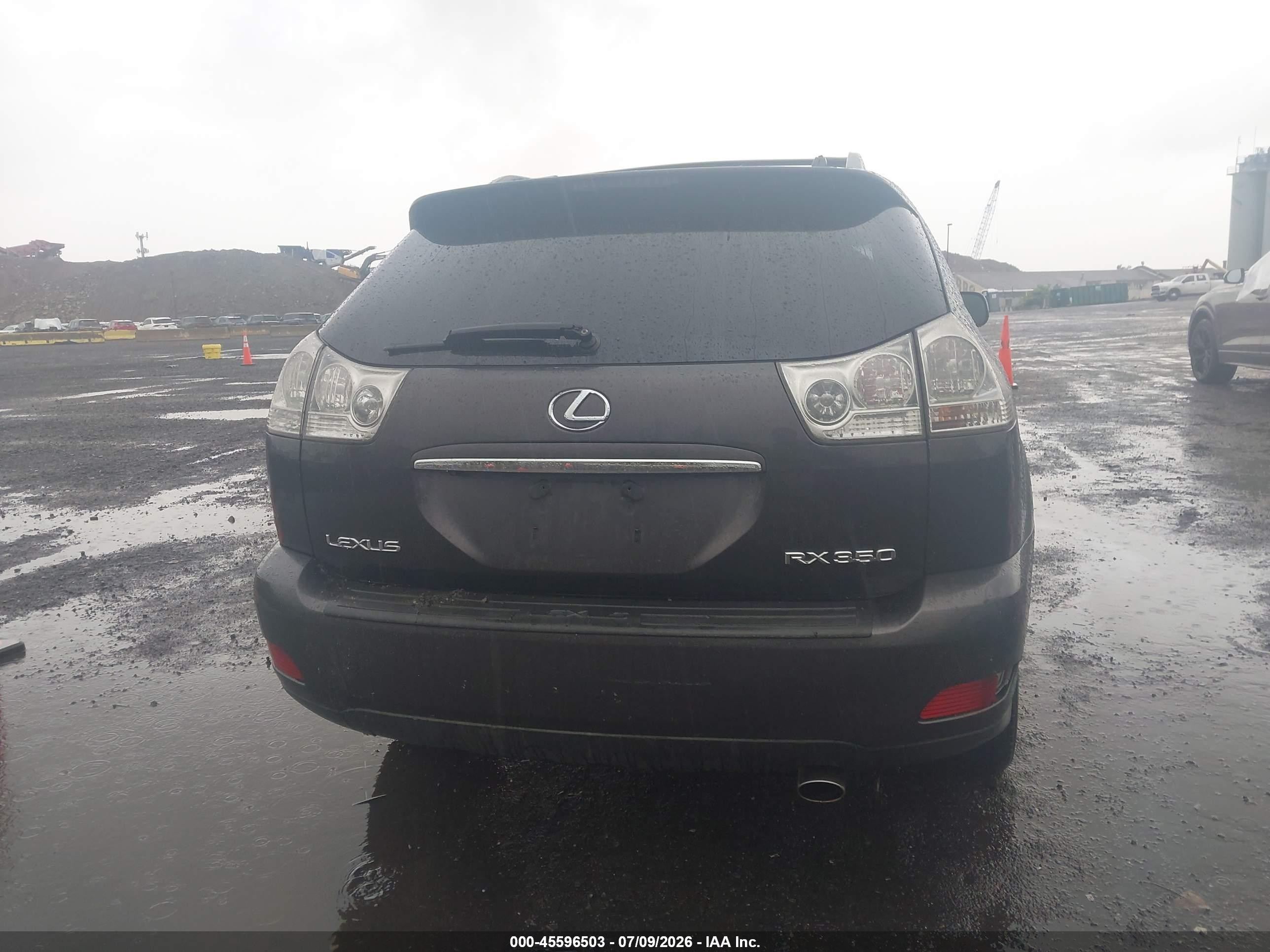 2009 Lexus Rx 350   Black vin: 2T2HK31U09C121772