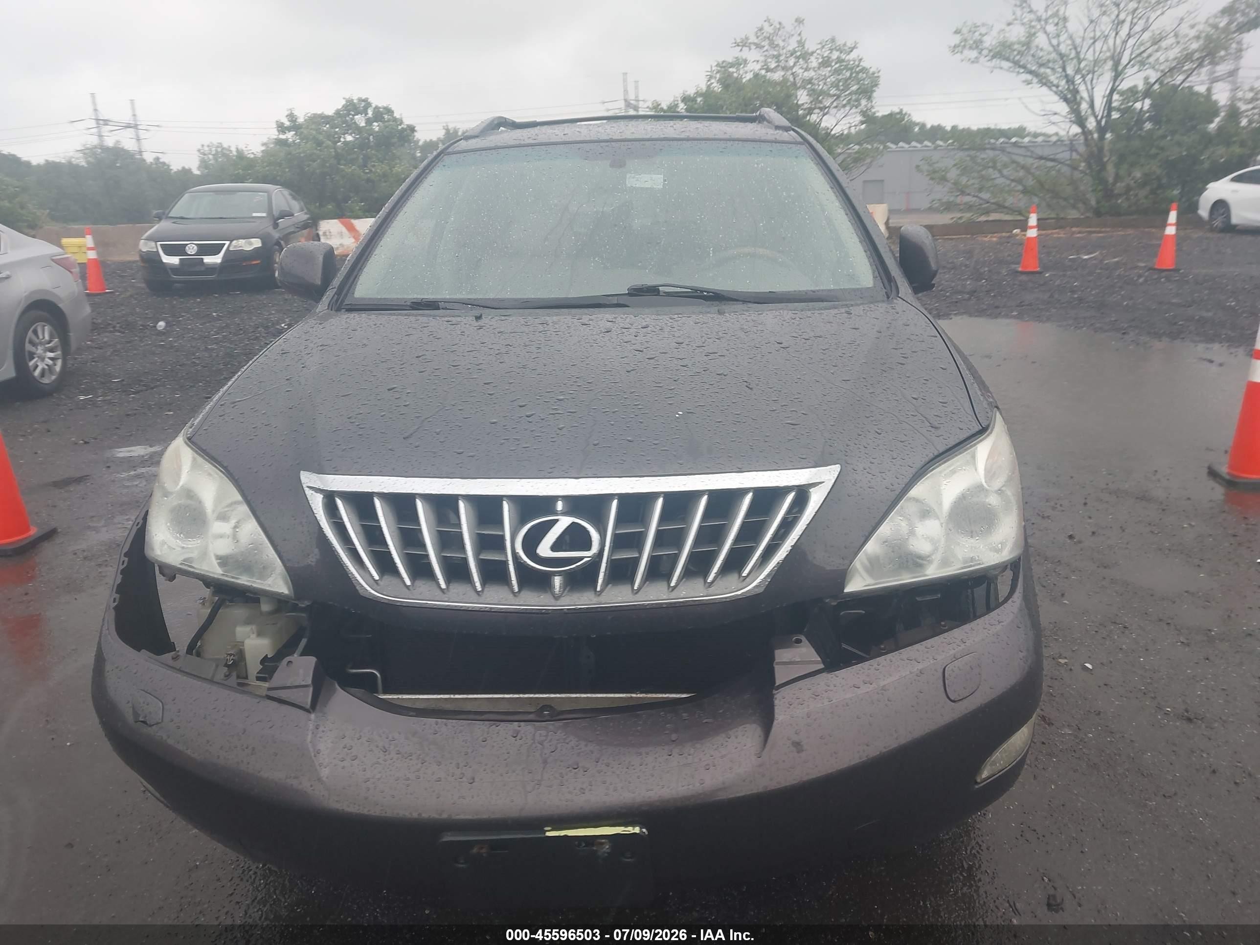 2009 Lexus Rx 350   Black vin: 2T2HK31U09C121772