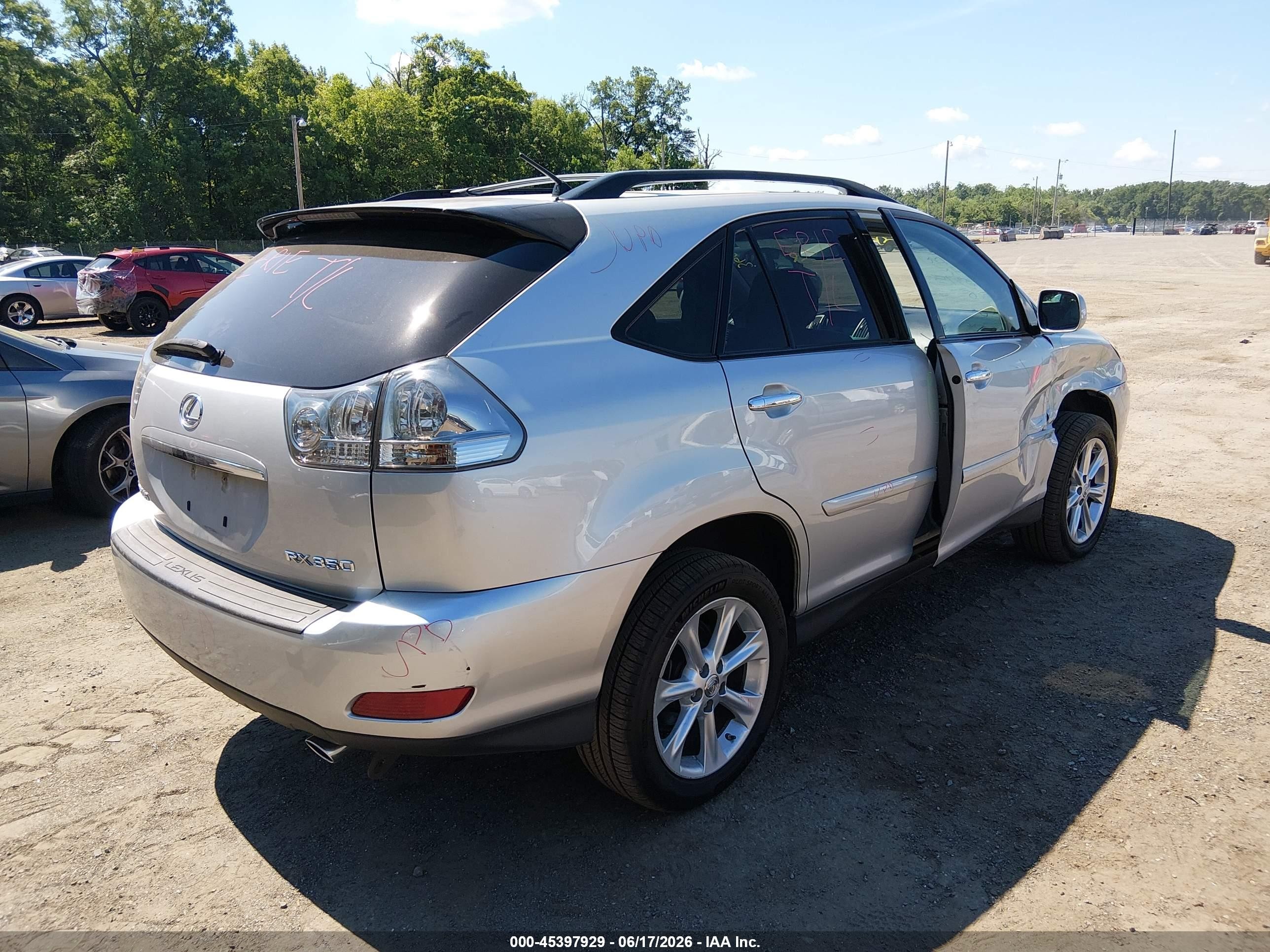 2009 Lexus Rx 350   Серебряный vin: 2T2HK31U09C123750