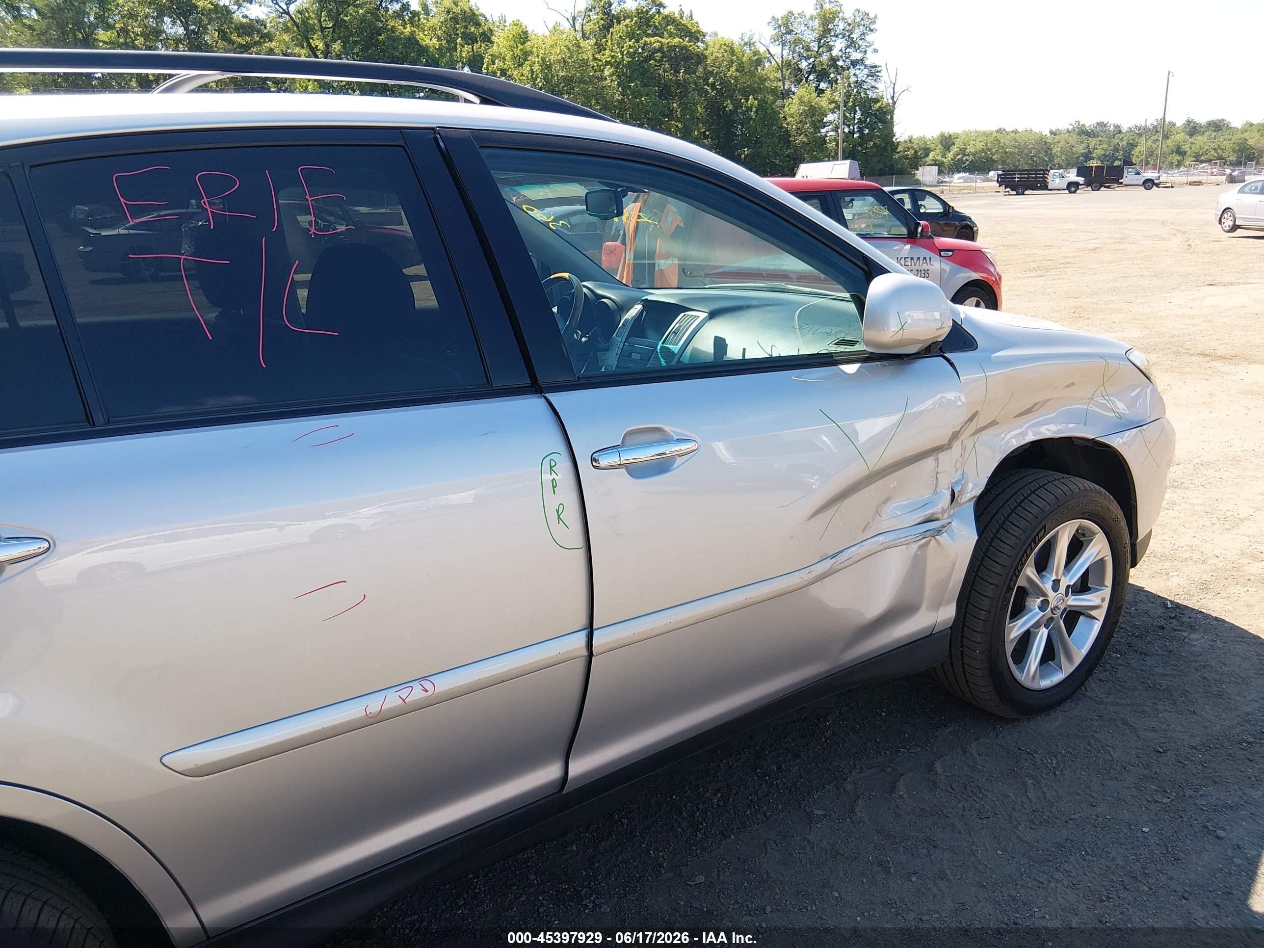 2009 Lexus Rx 350   Серебряный vin: 2T2HK31U09C123750