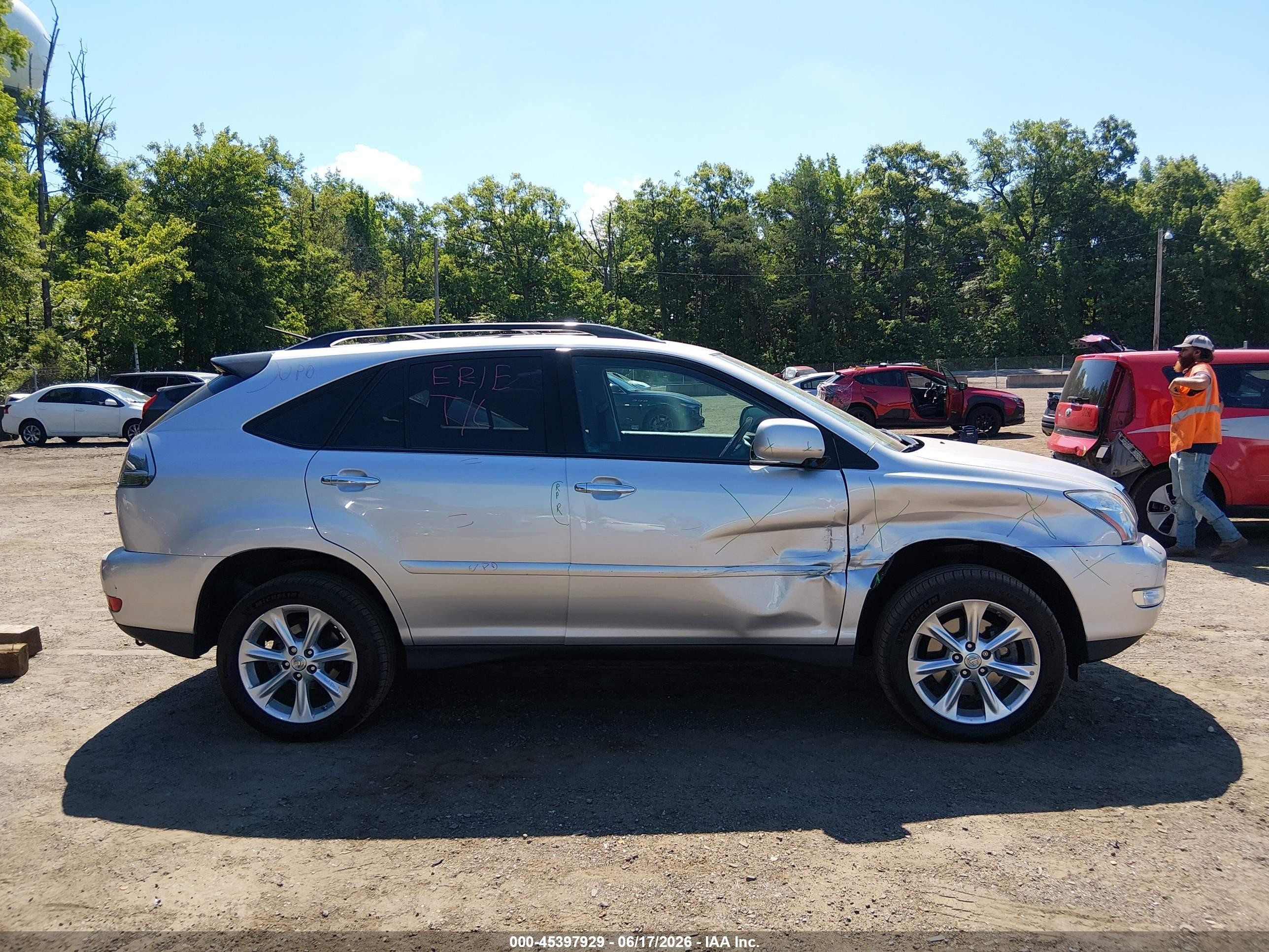 2009 Lexus Rx 350   Серебряный vin: 2T2HK31U09C123750