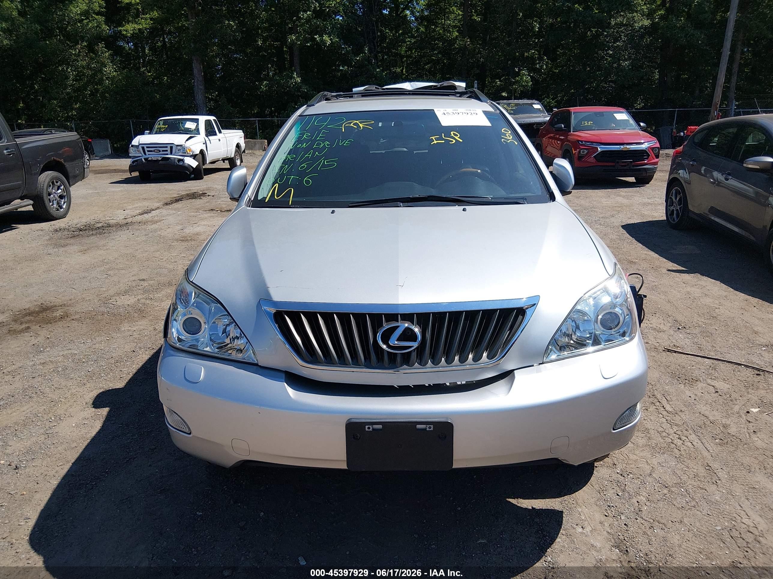 2009 Lexus Rx 350   Серебряный vin: 2T2HK31U09C123750