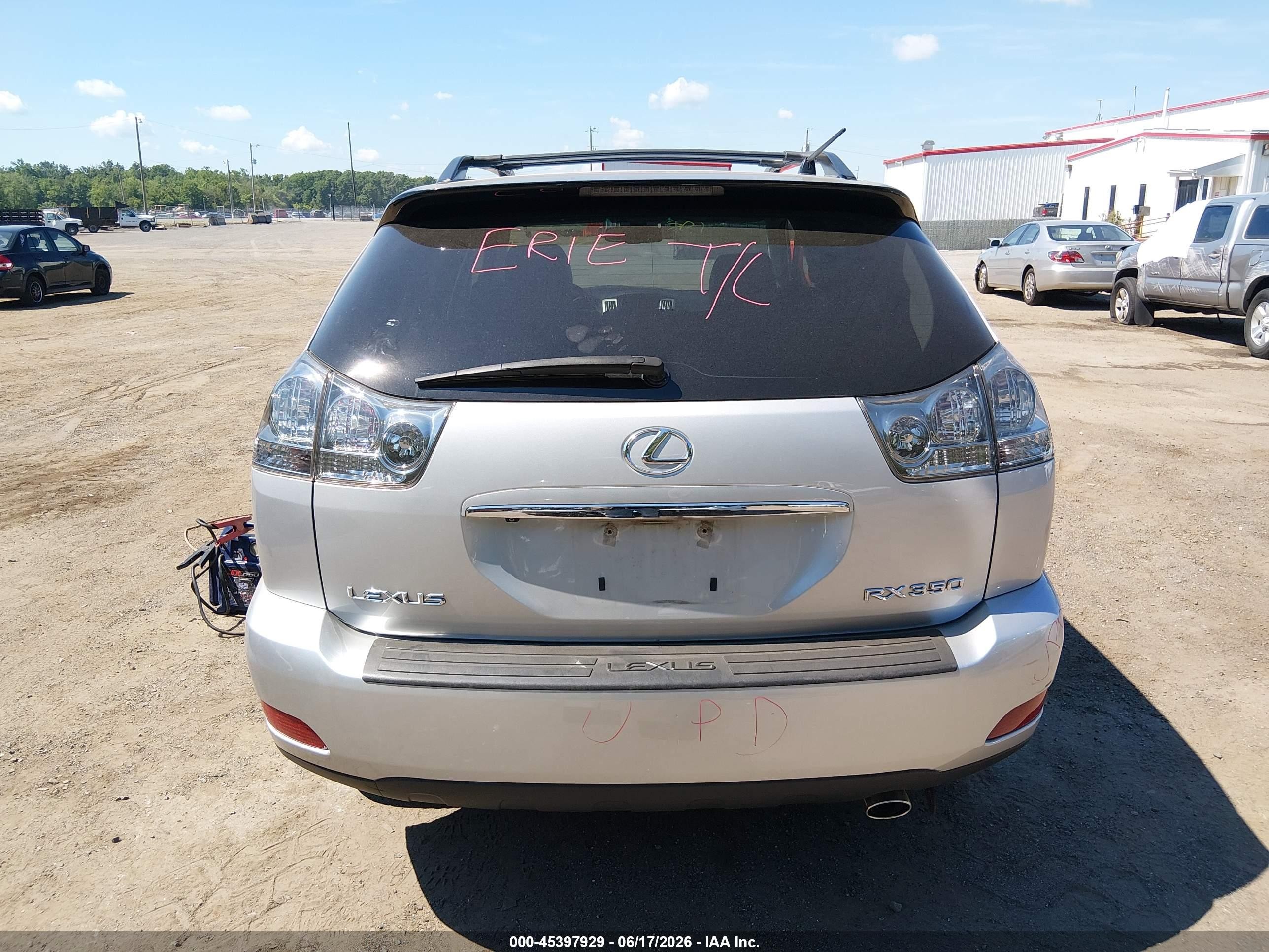 2009 Lexus Rx 350   Серебряный vin: 2T2HK31U09C123750