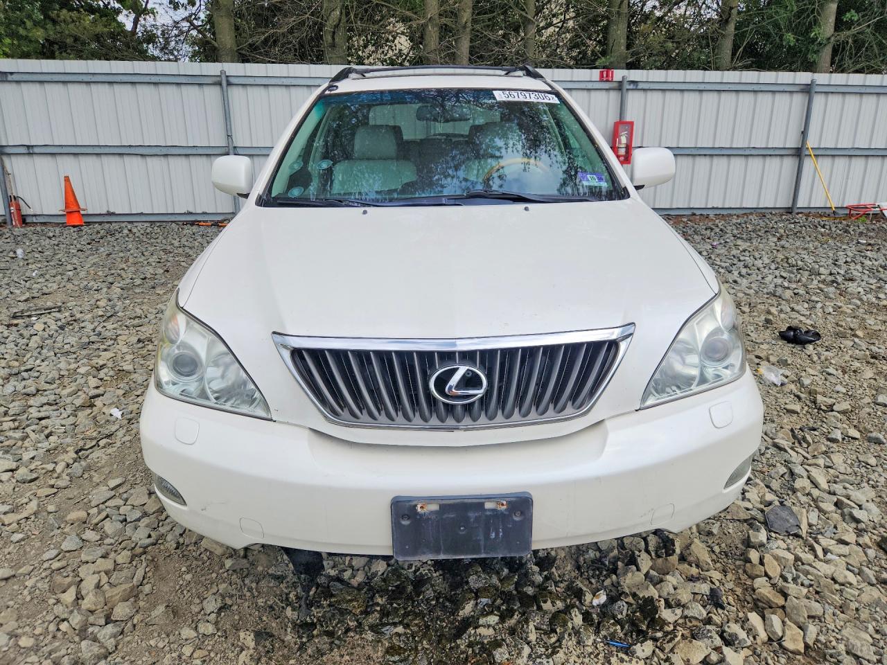 2009 Lexus Rx 350 White vin: 2T2HK31U09C127944