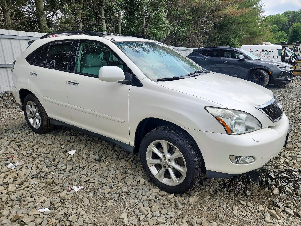 2009 Lexus Rx 350 White vin: 2T2HK31U09C127944