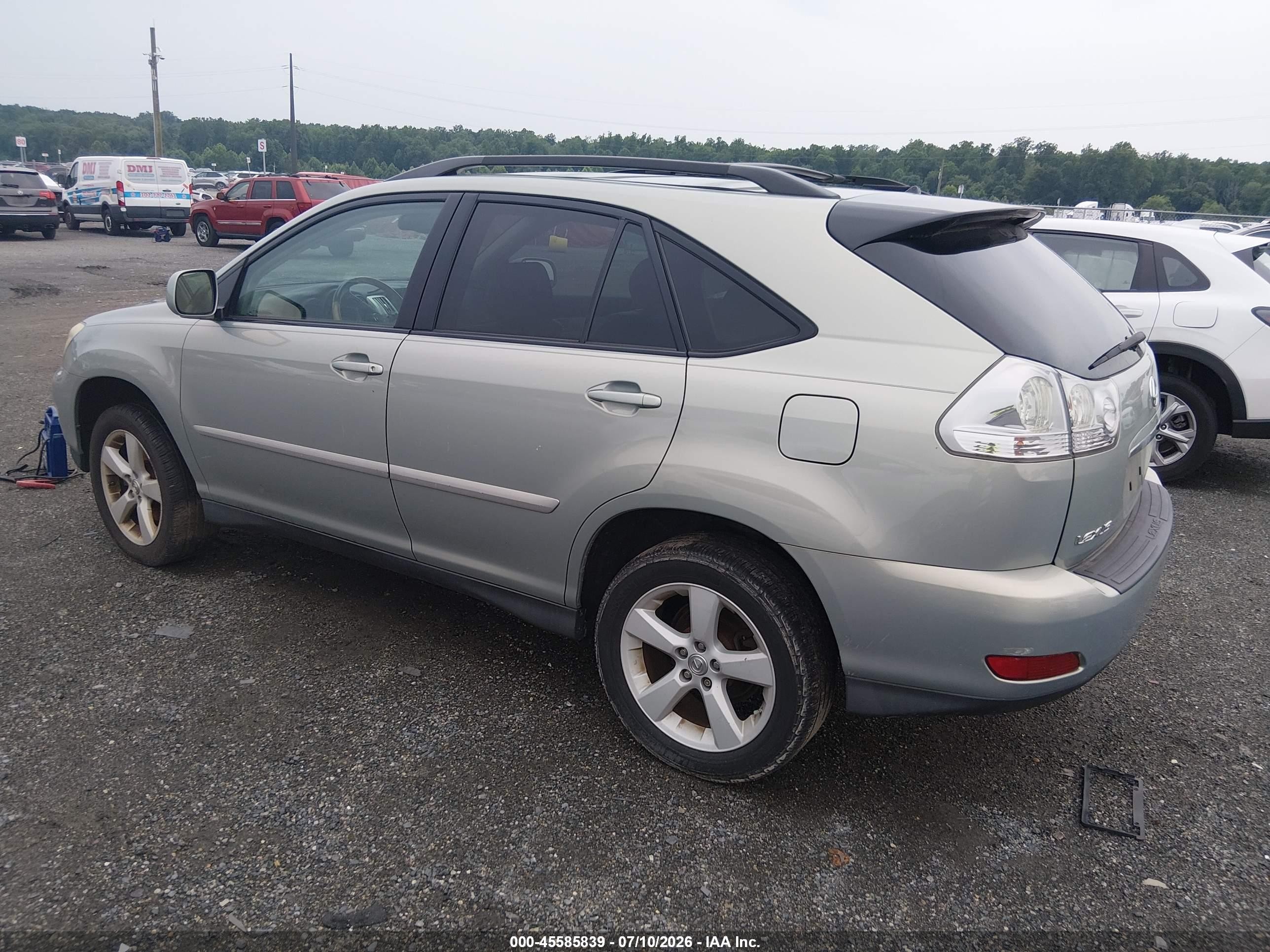 2007 Lexus Rx 350   Green vin: 2T2HK31U17C012850