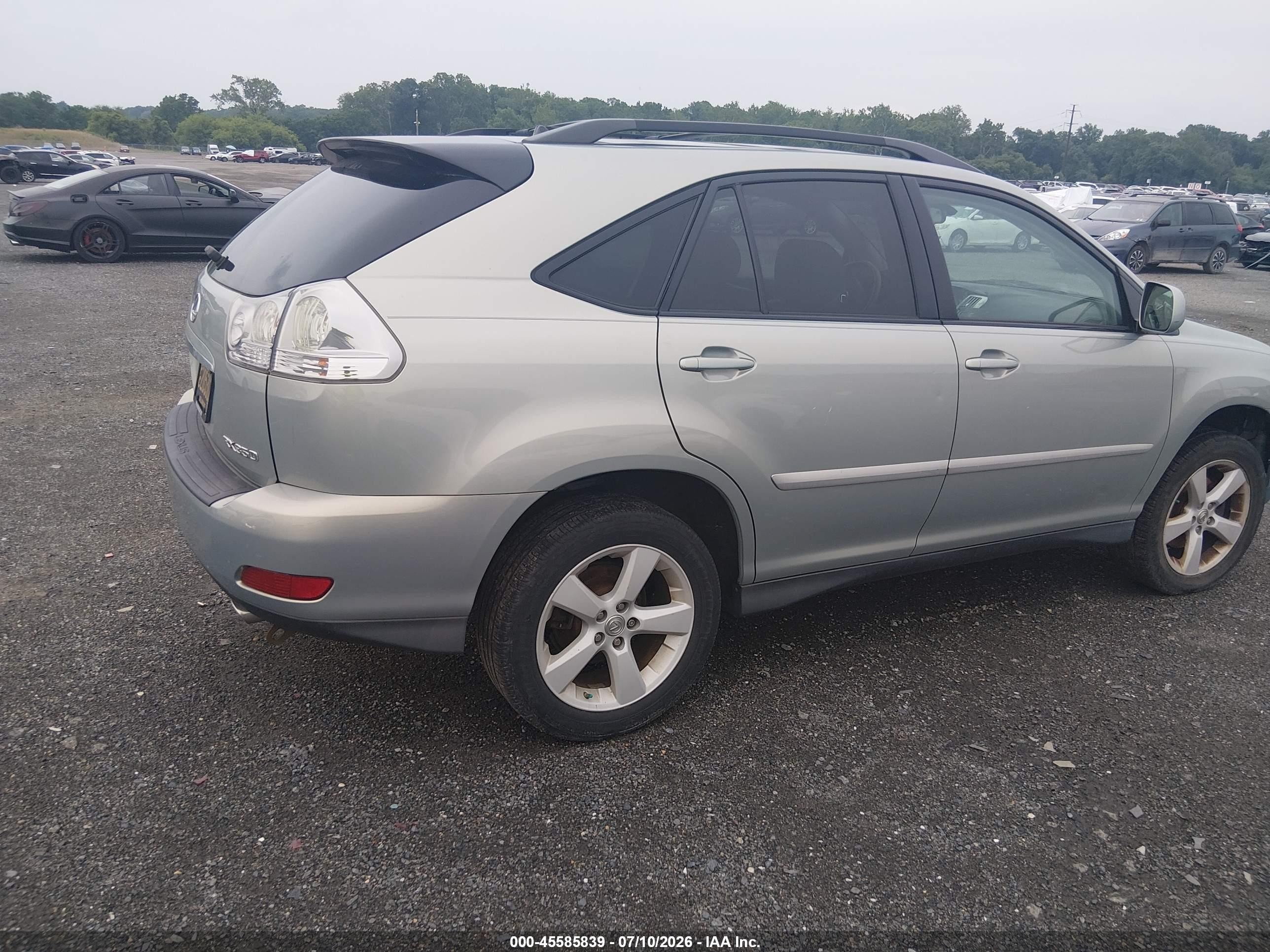 2007 Lexus Rx 350   Green vin: 2T2HK31U17C012850