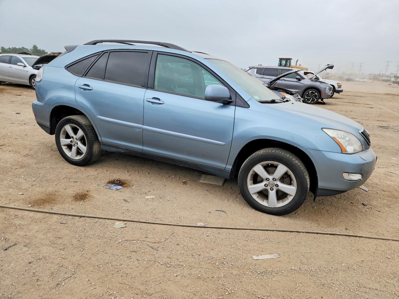 2007 Lexus Rx 350 Синий vin: 2T2HK31U17C014050