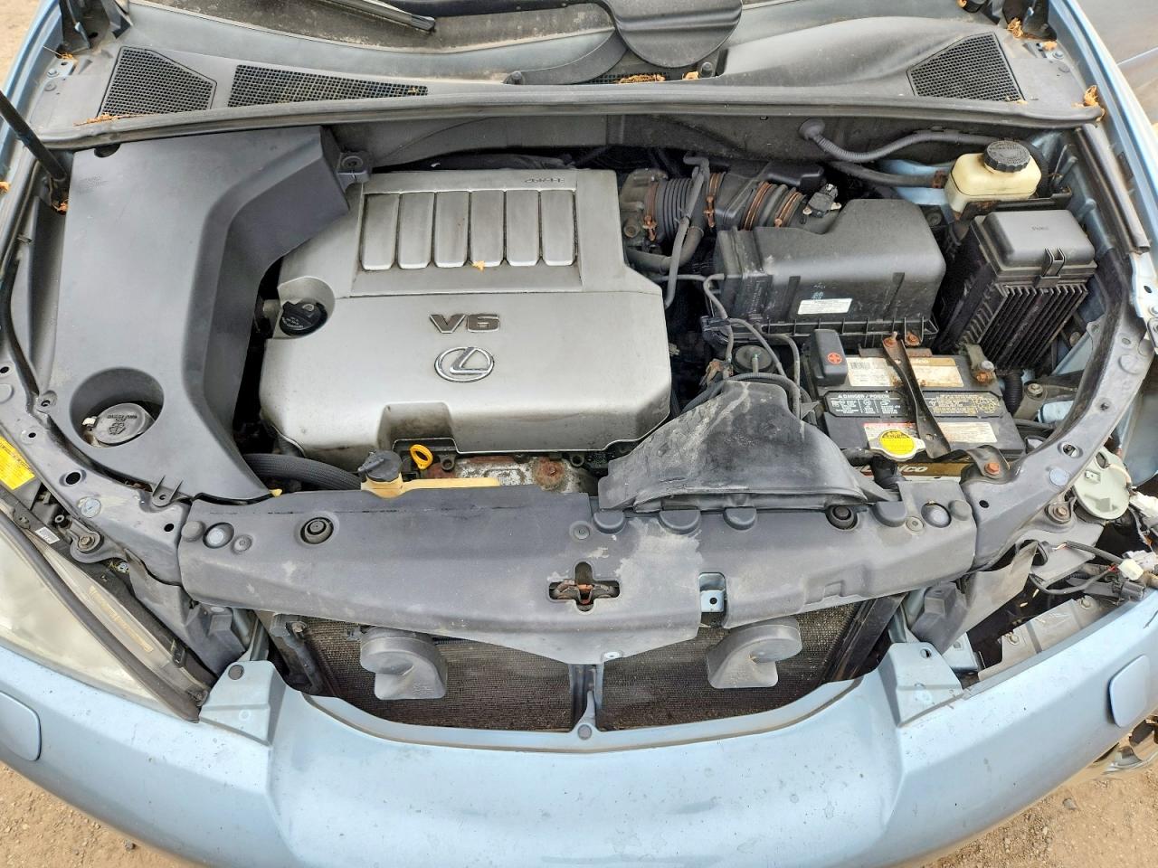 2007 Lexus Rx 350 Синий vin: 2T2HK31U17C014050