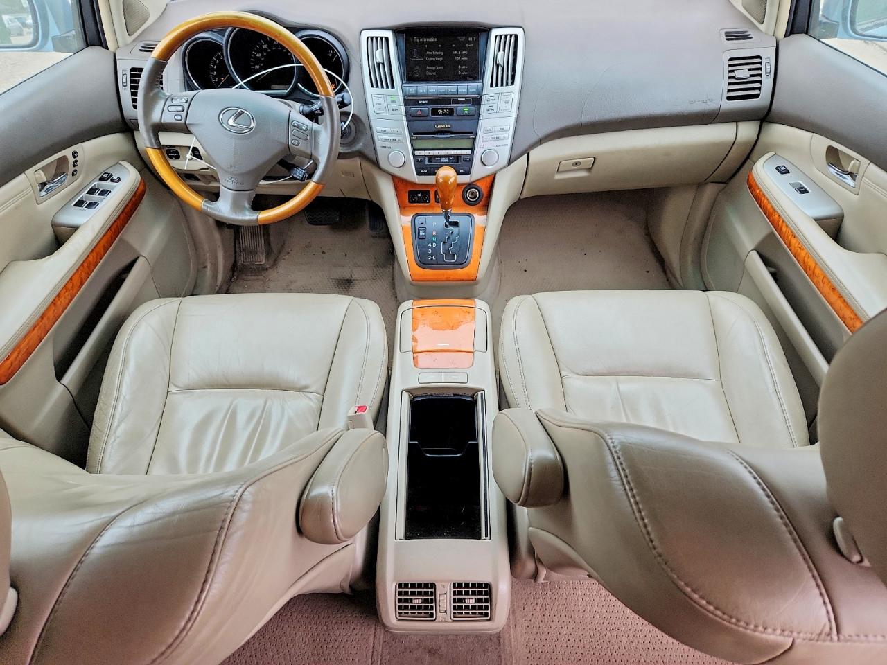 2007 Lexus Rx 350 Синий vin: 2T2HK31U17C014050